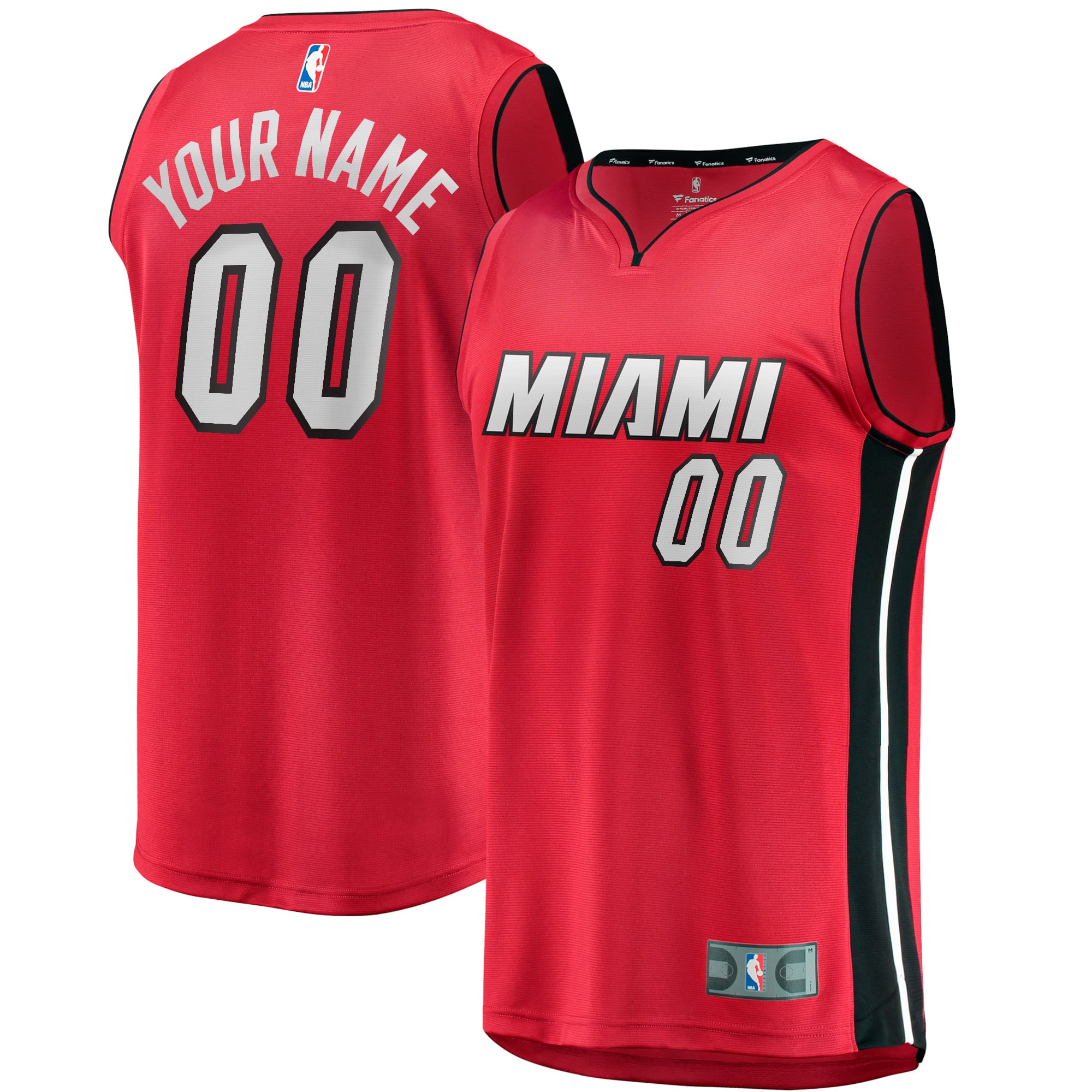 Miami Heat Statement Edition Jersey Red NBA Women Fan Wear