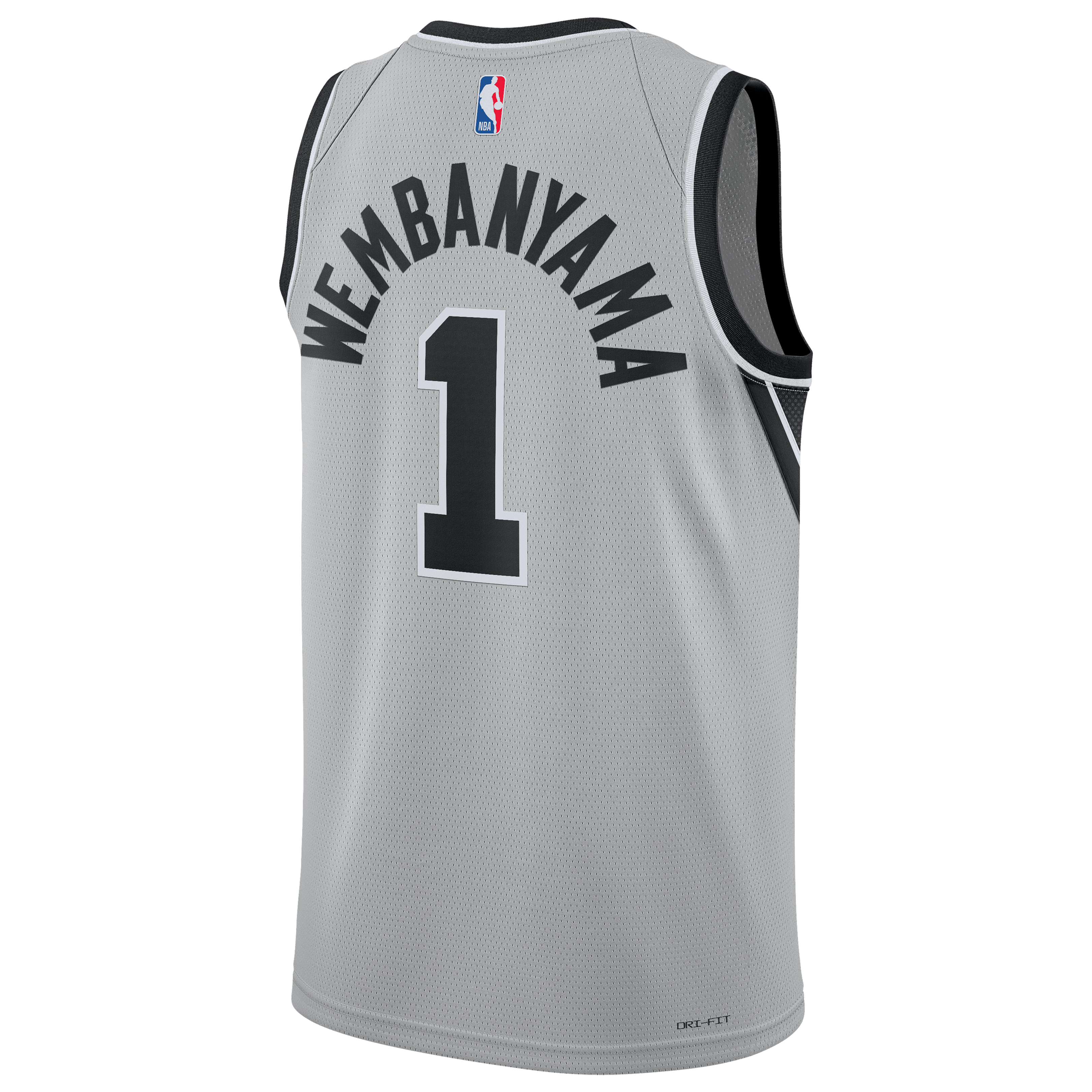 Victor Wembanyama San Antonio Spurs Statement Edition Jersey Silver NBA Men Fan Wear Victor Wembanyama