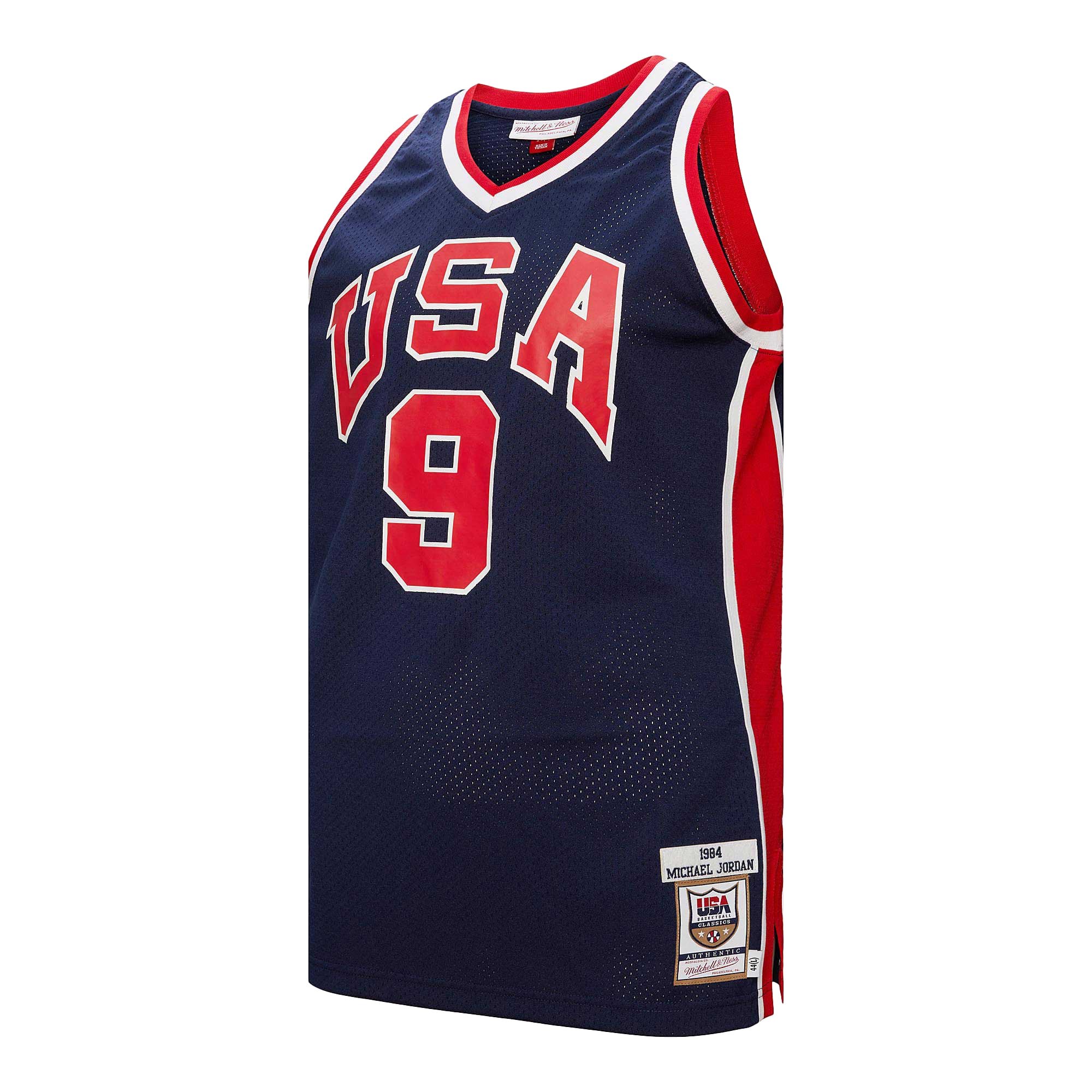Michael Jordan USA Jersey Navy NBA Men Fan Wear Michael Jordan
