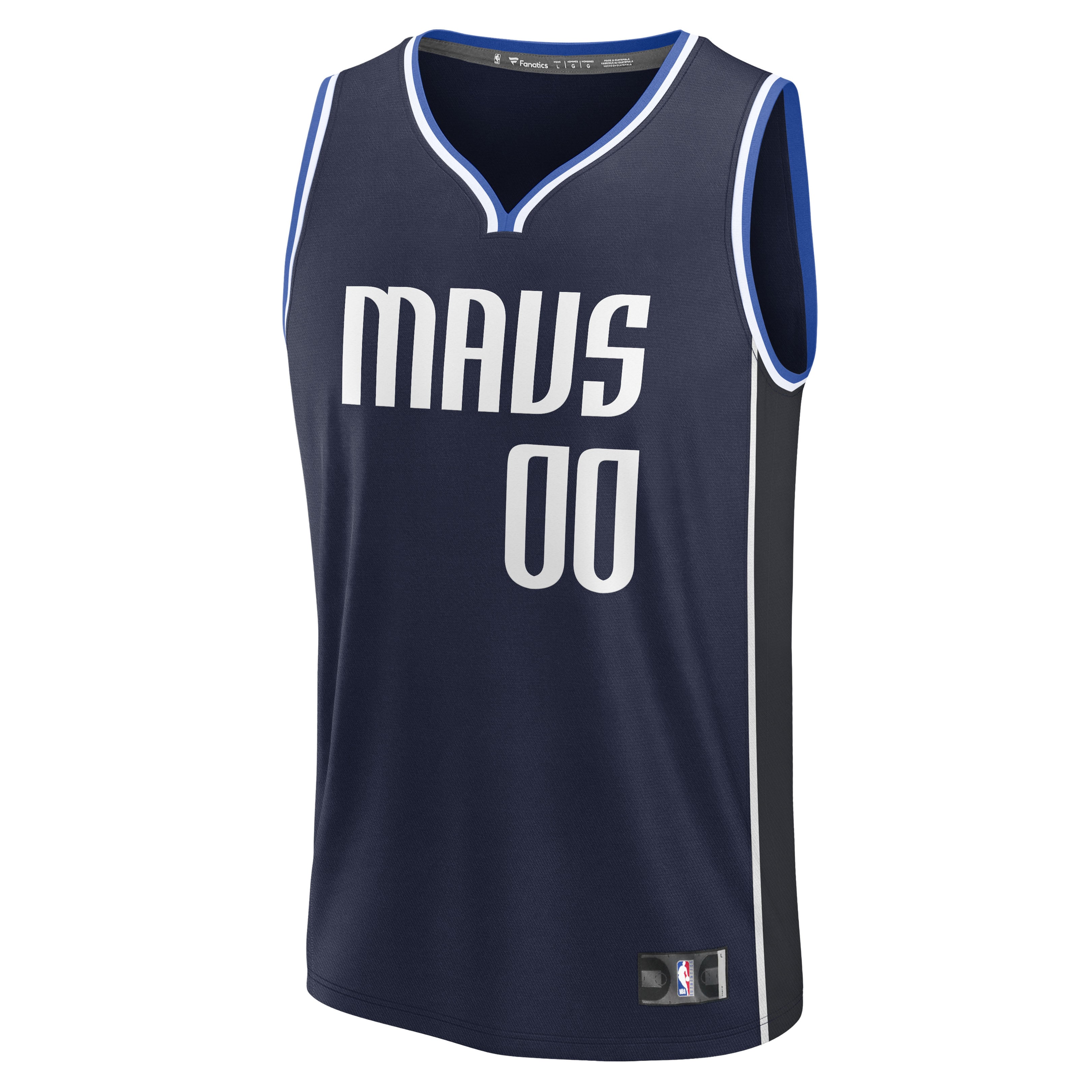 Dallas Mavericks Statement Edition Jersey Navy NBA Youth Fan Wear Custom Number