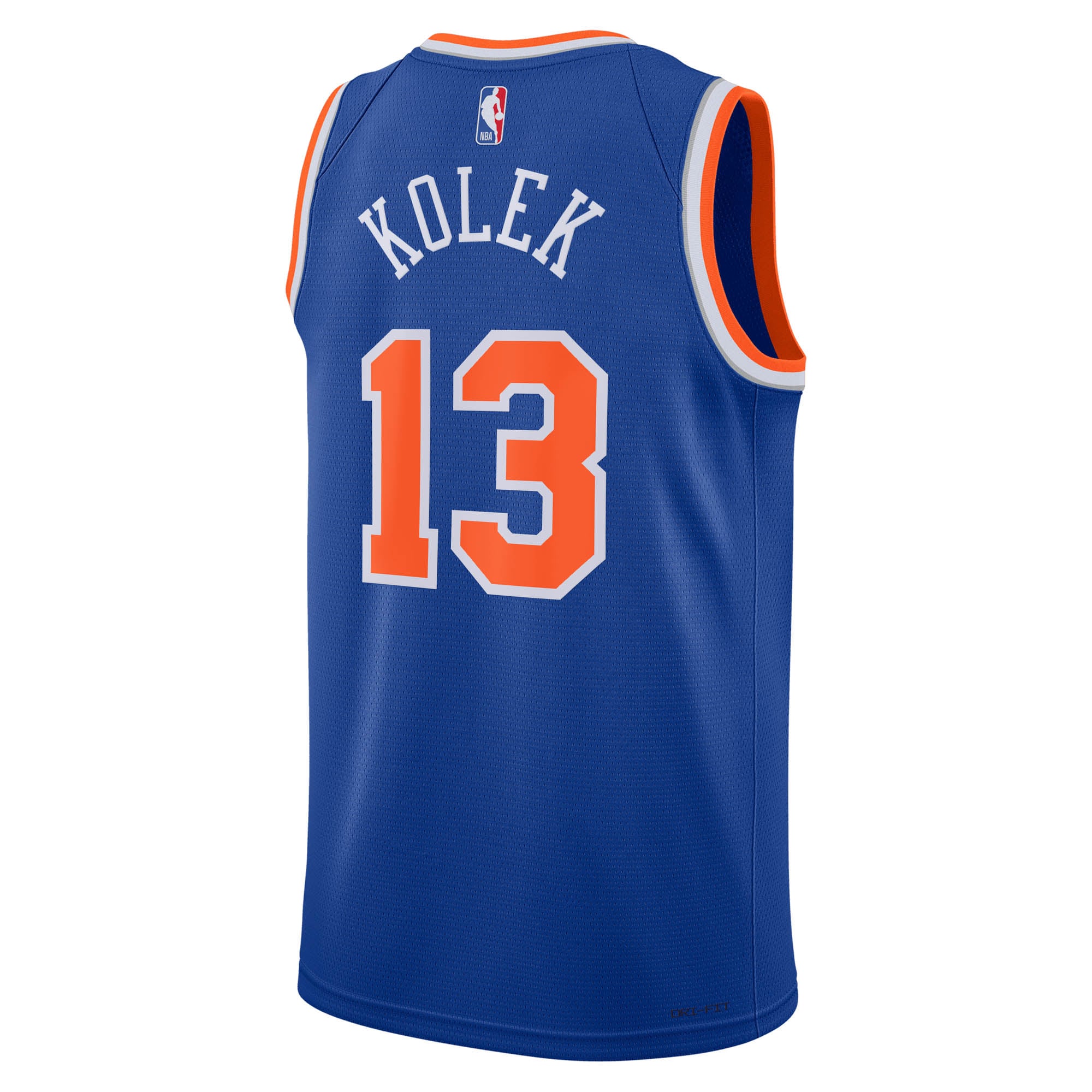Tyler Kolek New York Knicks Icon Edition Jersey Blue NBA Men Fan Wear Tyler Kolek