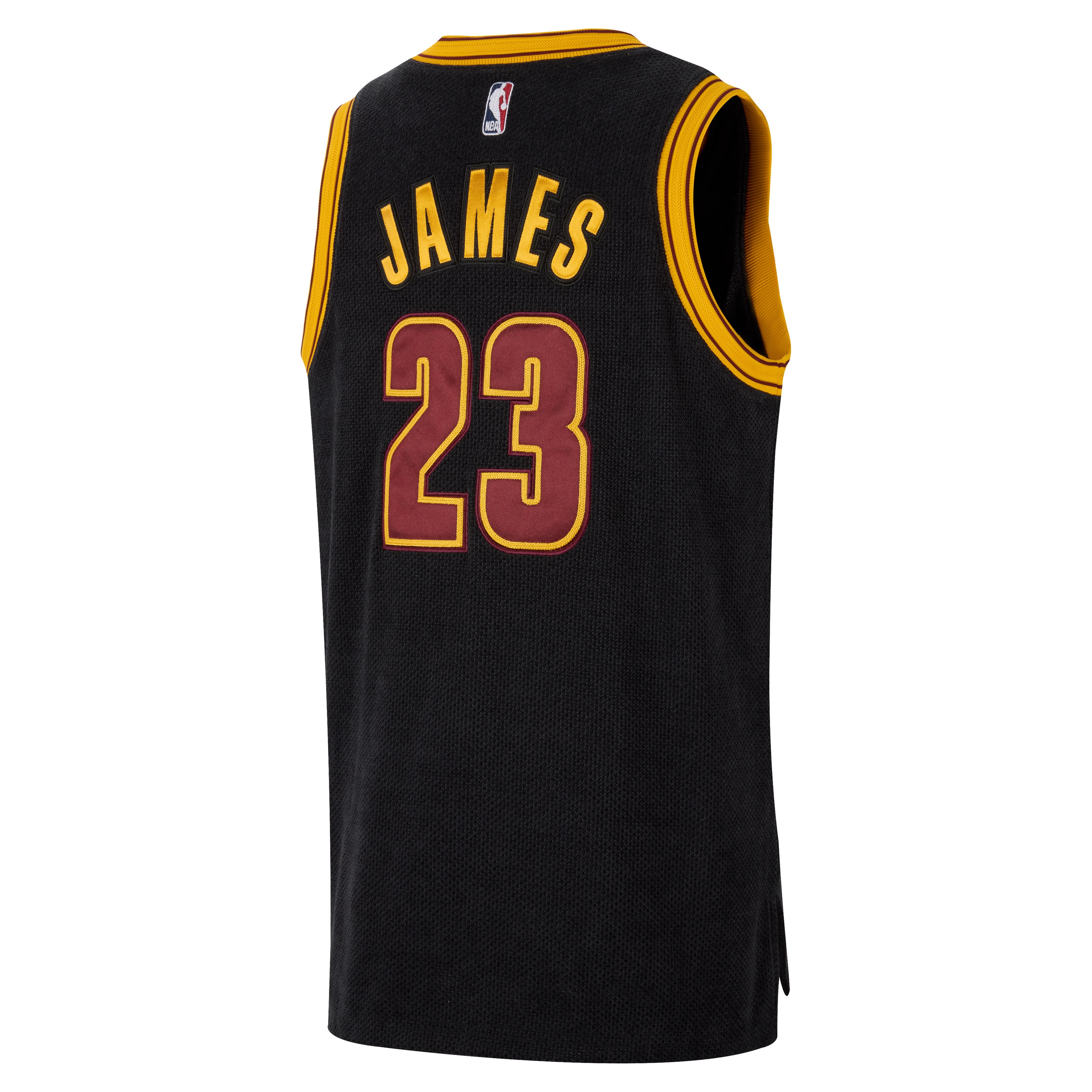 LeBron James Cleveland Cavaliers Jersey Black NBA Men Fan Wear