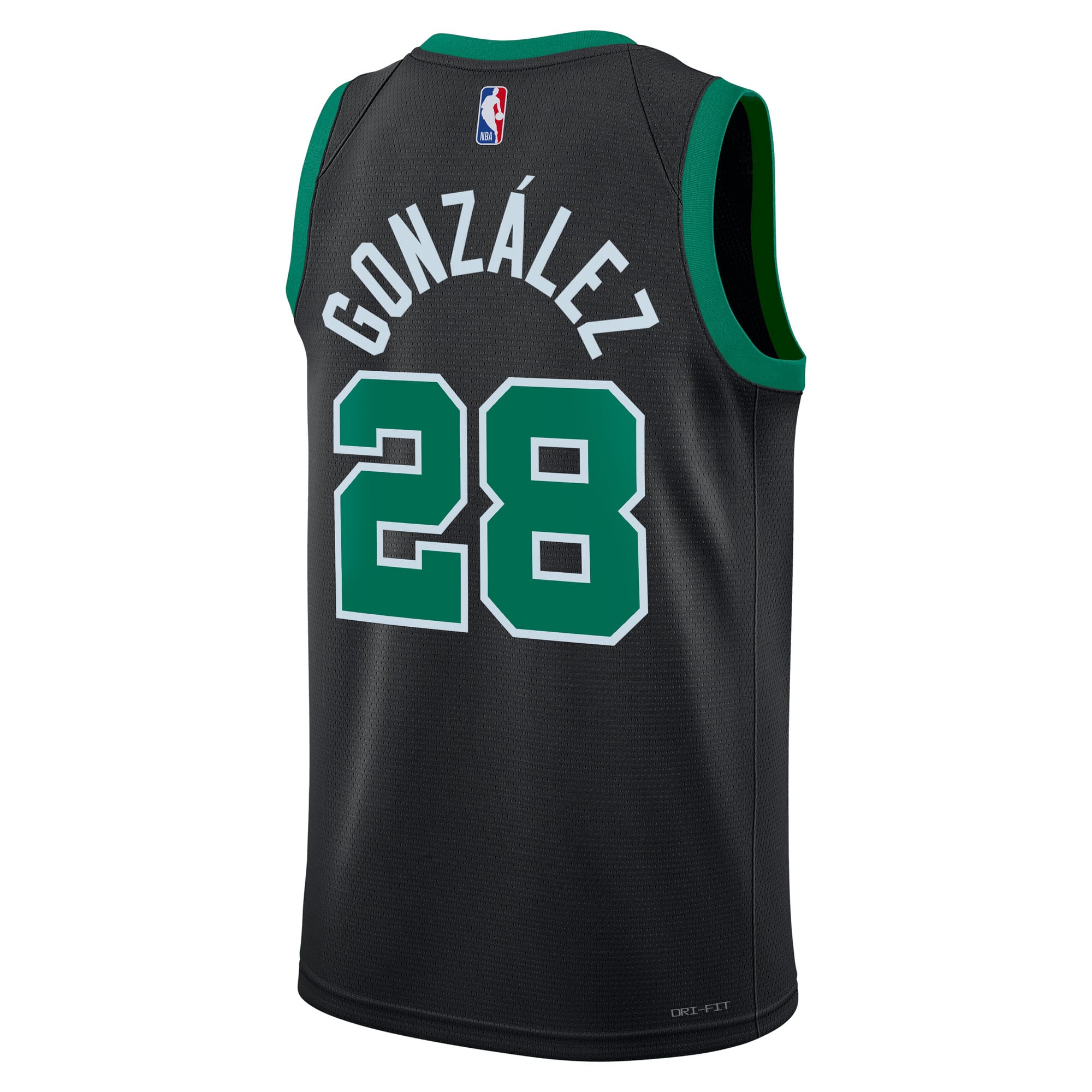 Boston Celtics Statement Edition Jersey Black NBA Men Fan Wear Custom Number