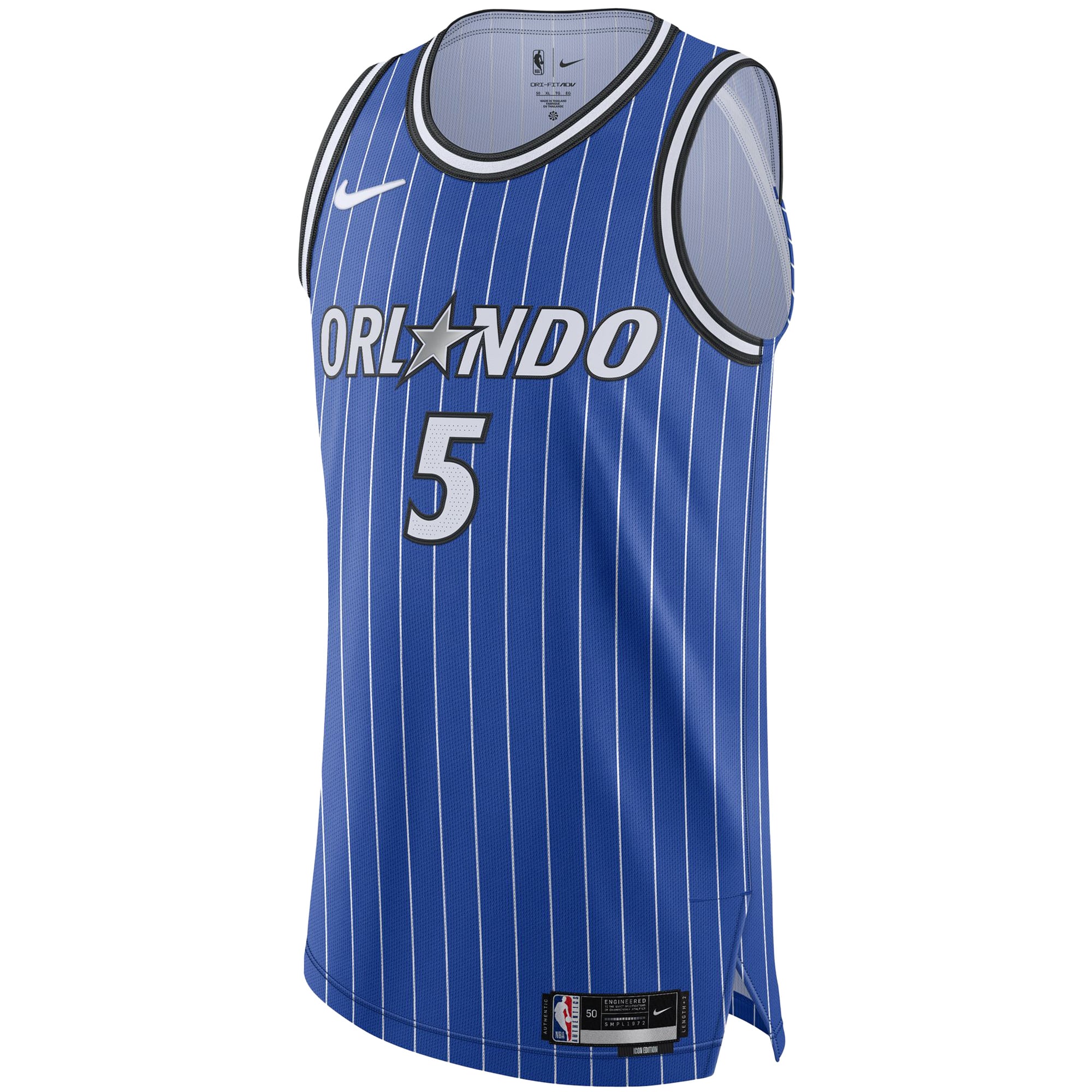 Paolo Banchero Orlando Magic Icon Edition Jersey Blue NBA Women Fan Wear Paolo Banchero