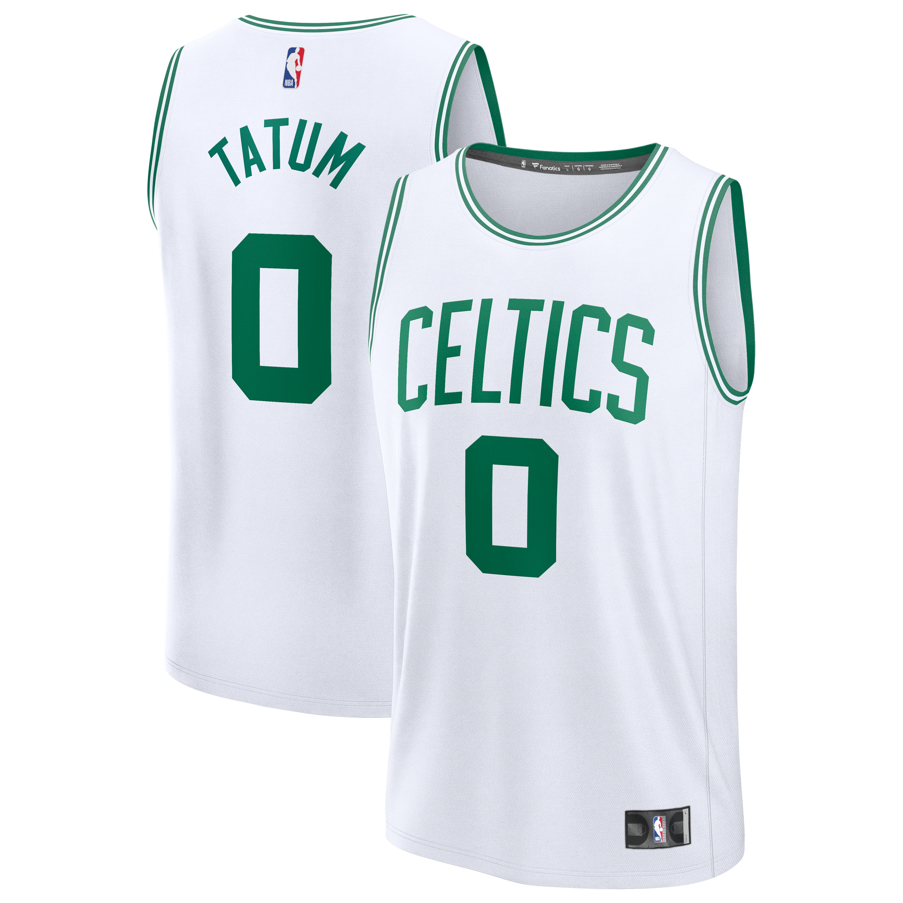 Jayson Tatum Boston Celtics Replica Jersey White NBA Youth Fan Wear