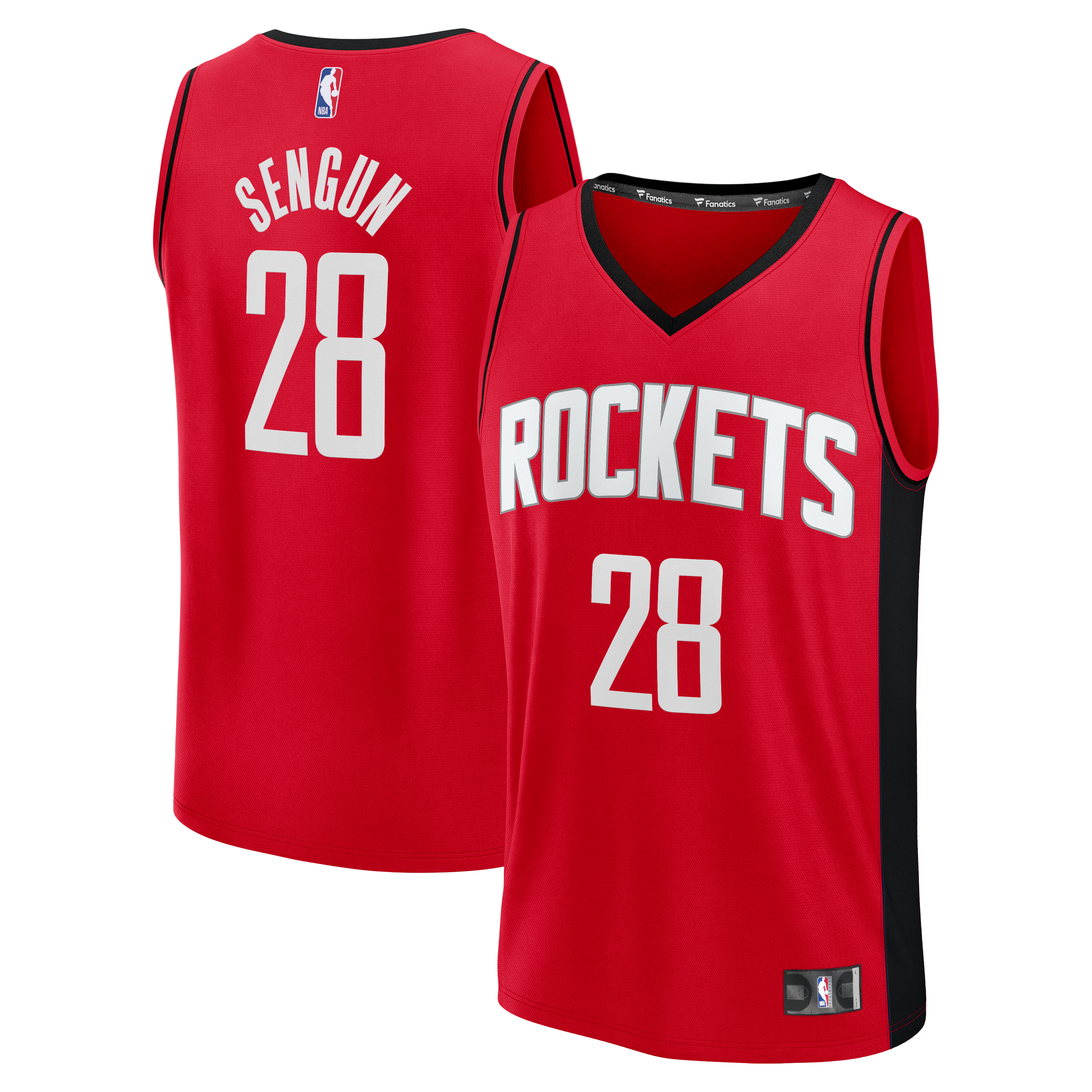 Houston Rockets Icon Edition Jersey Red NBA Women Fan Wear