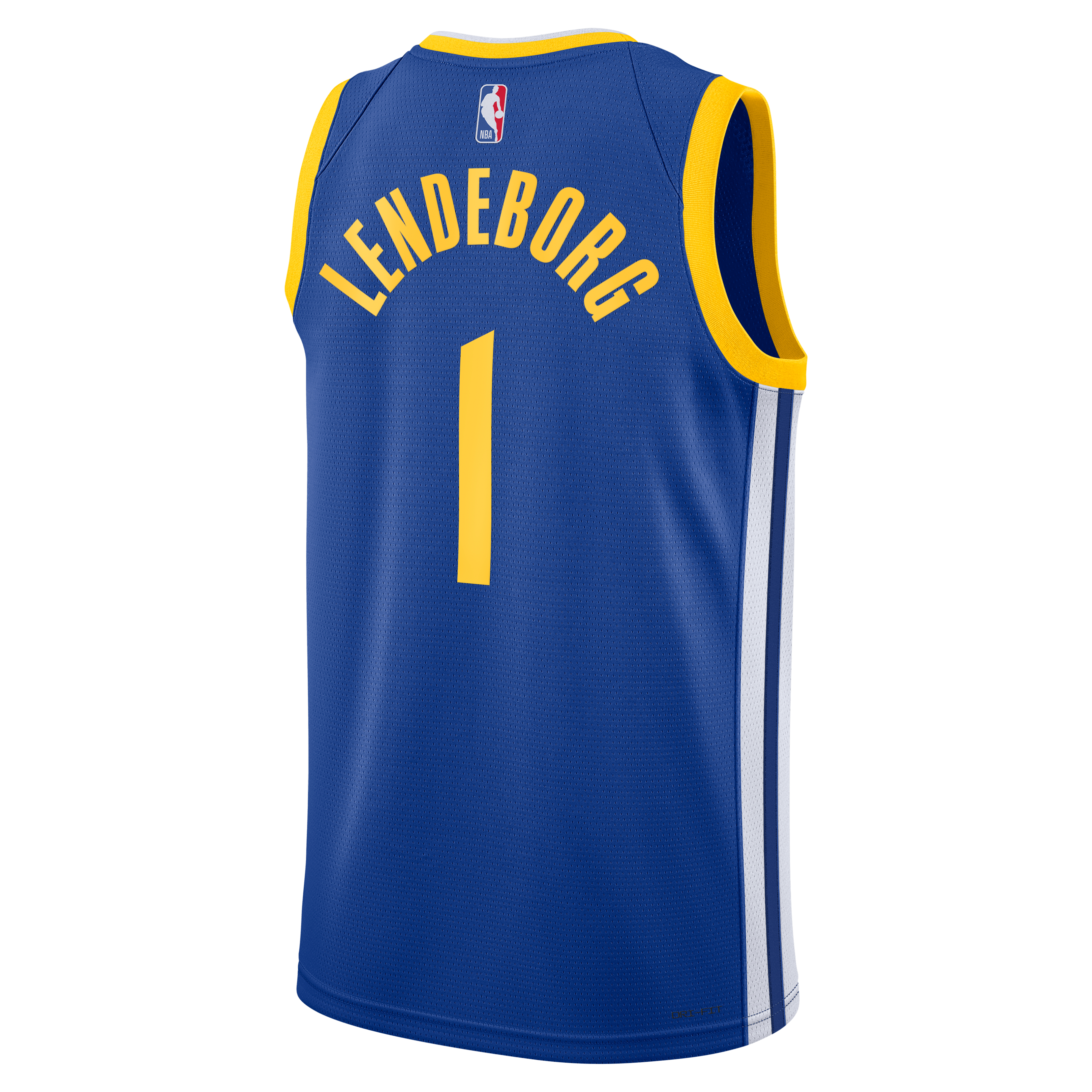 Yaxel Lendeborg Golden State Warriors Icon Edition Jersey Royal NBA Youth Fan Wear