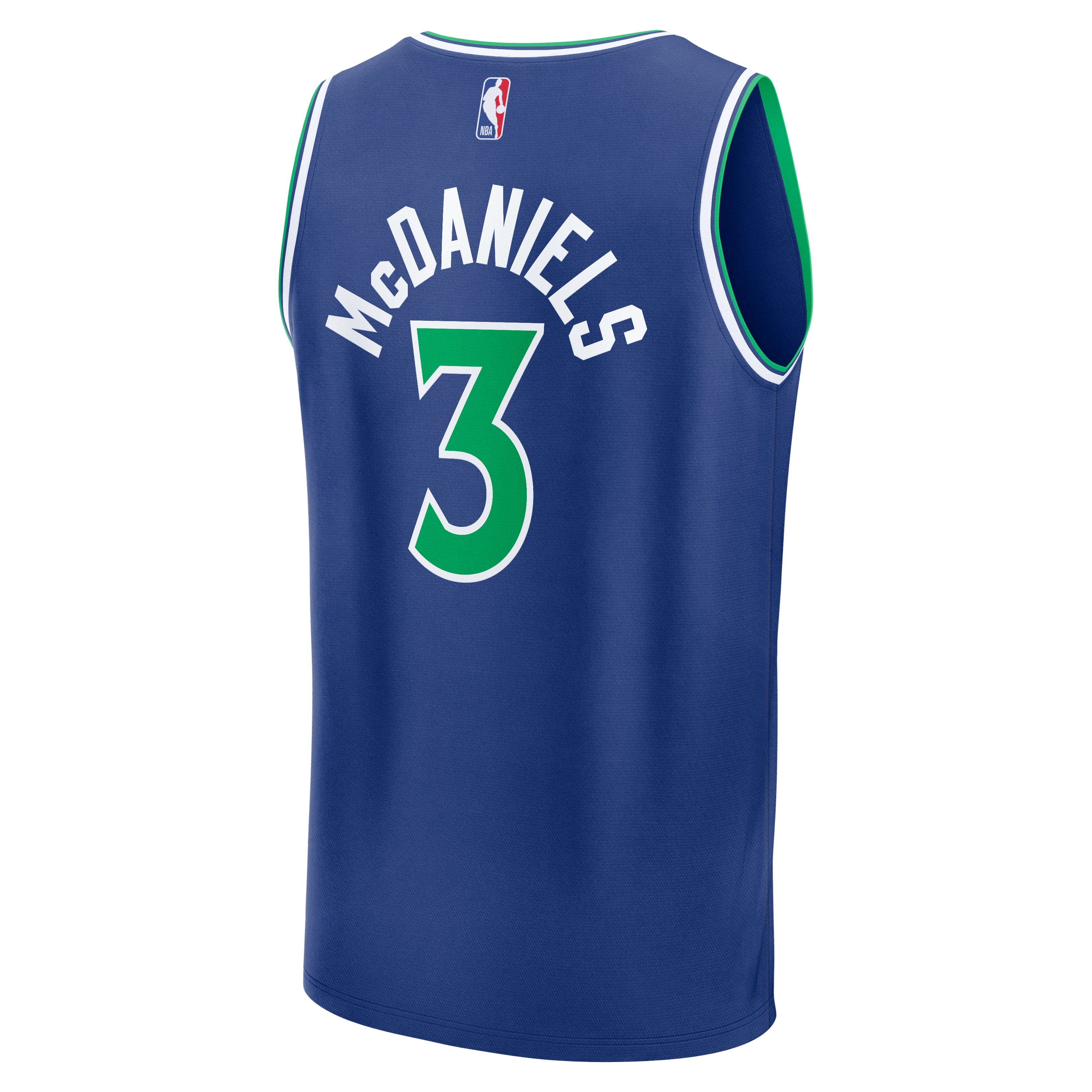 Jaden McDaniels Minnesota Timberwolves Jersey Blue NBA Youth Fan Wear