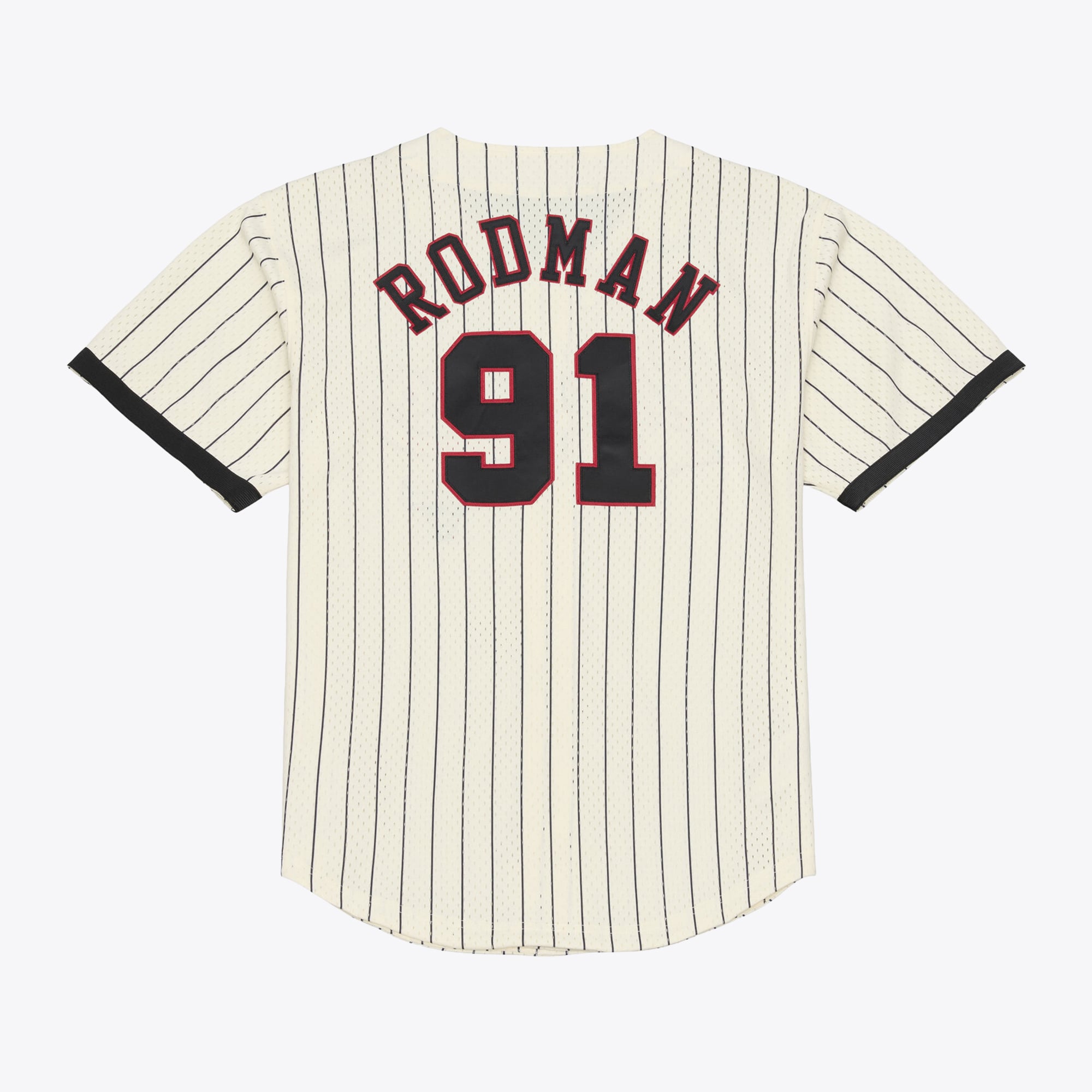 Dennis Rodman Chicago Bulls Jersey Cream NBA Youth Fan Wear Dennis Rodman