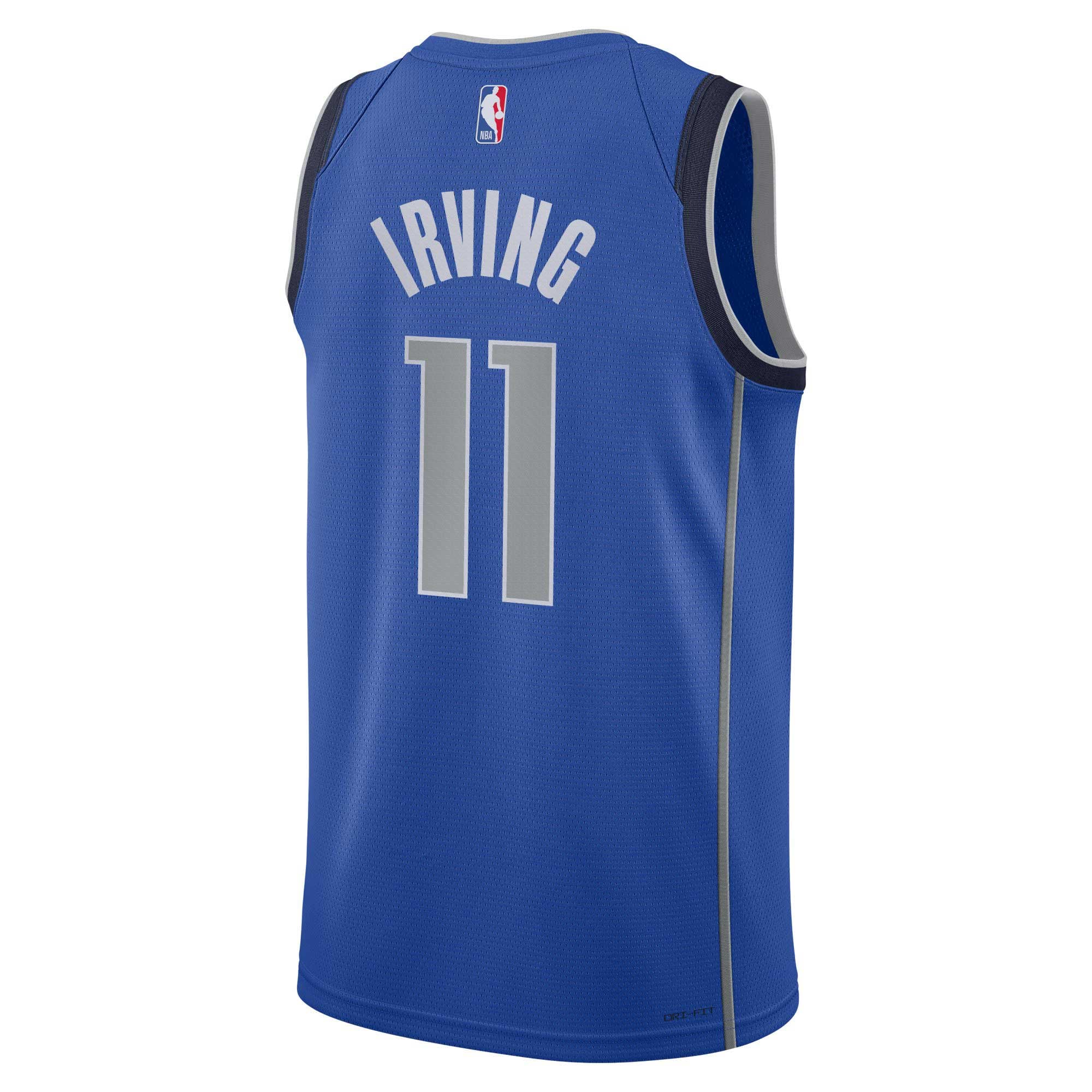 Kyrie Irving Dallas Mavericks Icon Edition Jersey Blue NBA Youth Fan Wear