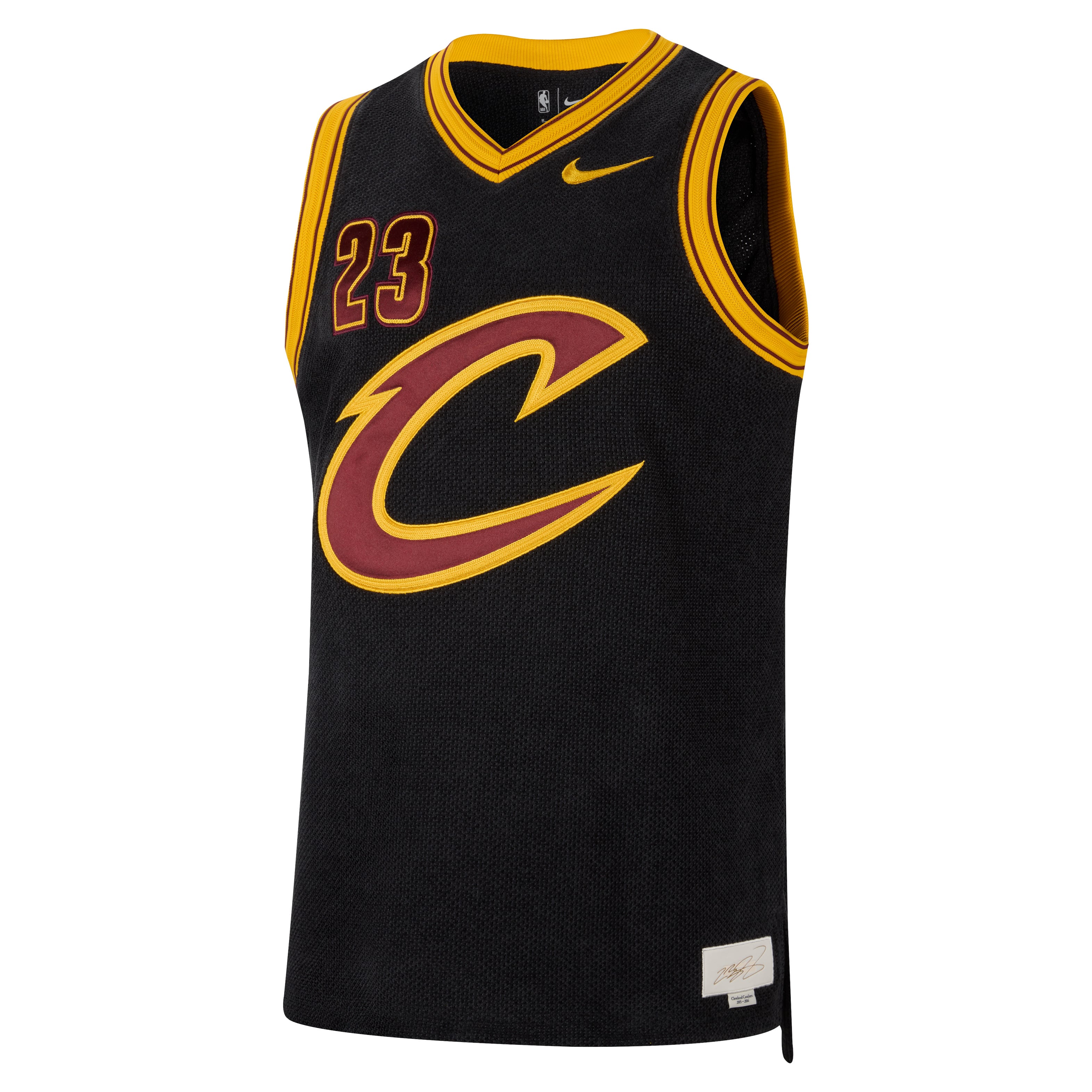 LeBron James Cleveland Cavaliers Jersey Black NBA Men Fan Wear LeBron James