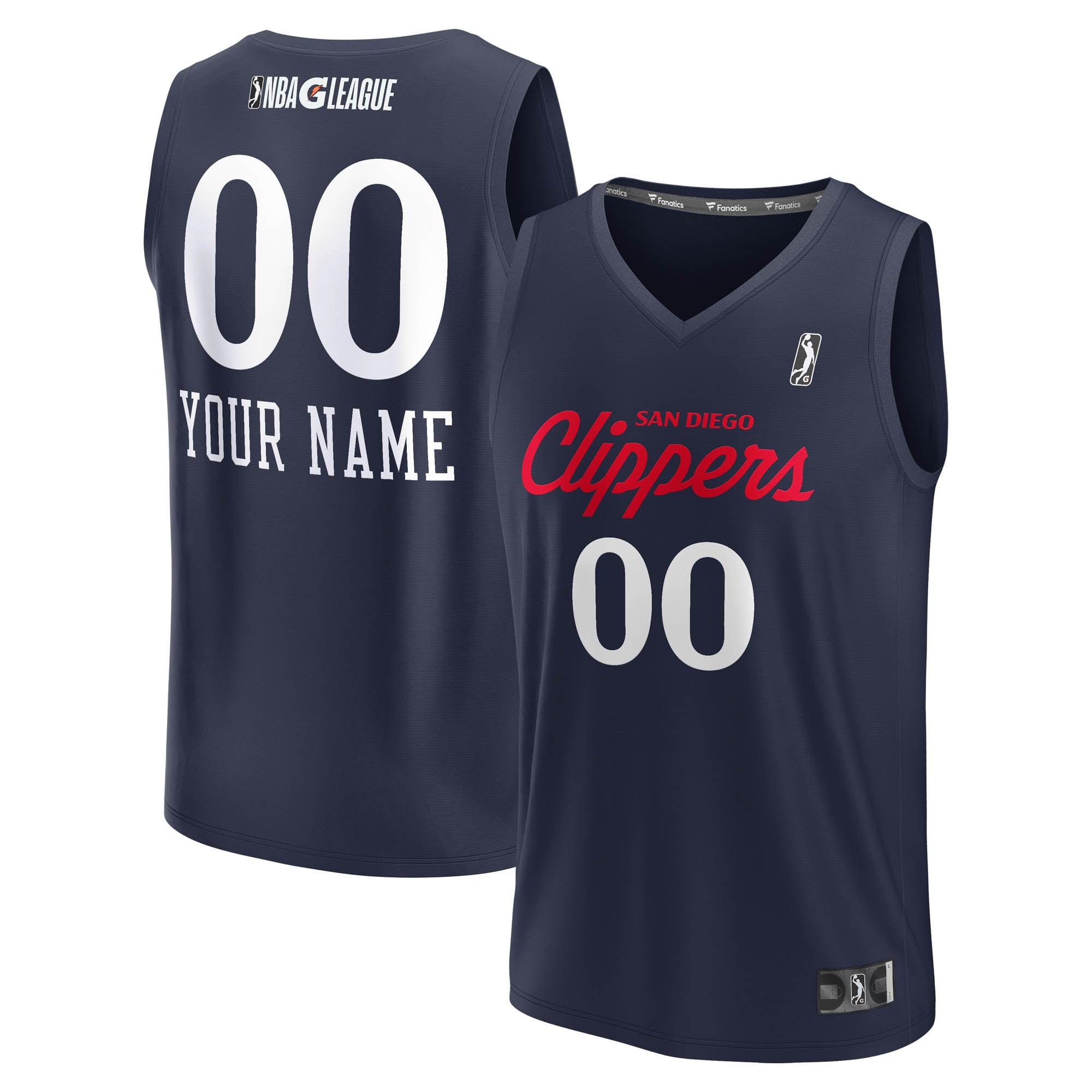 San Diego Clippers NBA Fast Break Jersey Navy NBA Women Fan Wear