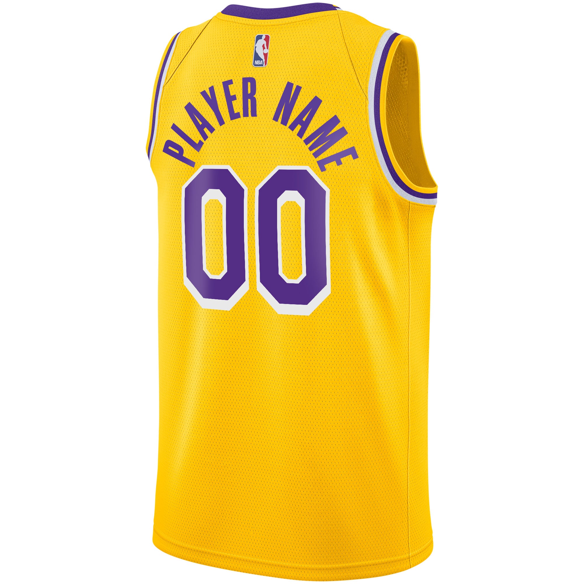 Los Angeles Lakers Jersey Gold NBA Youth Fan Wear