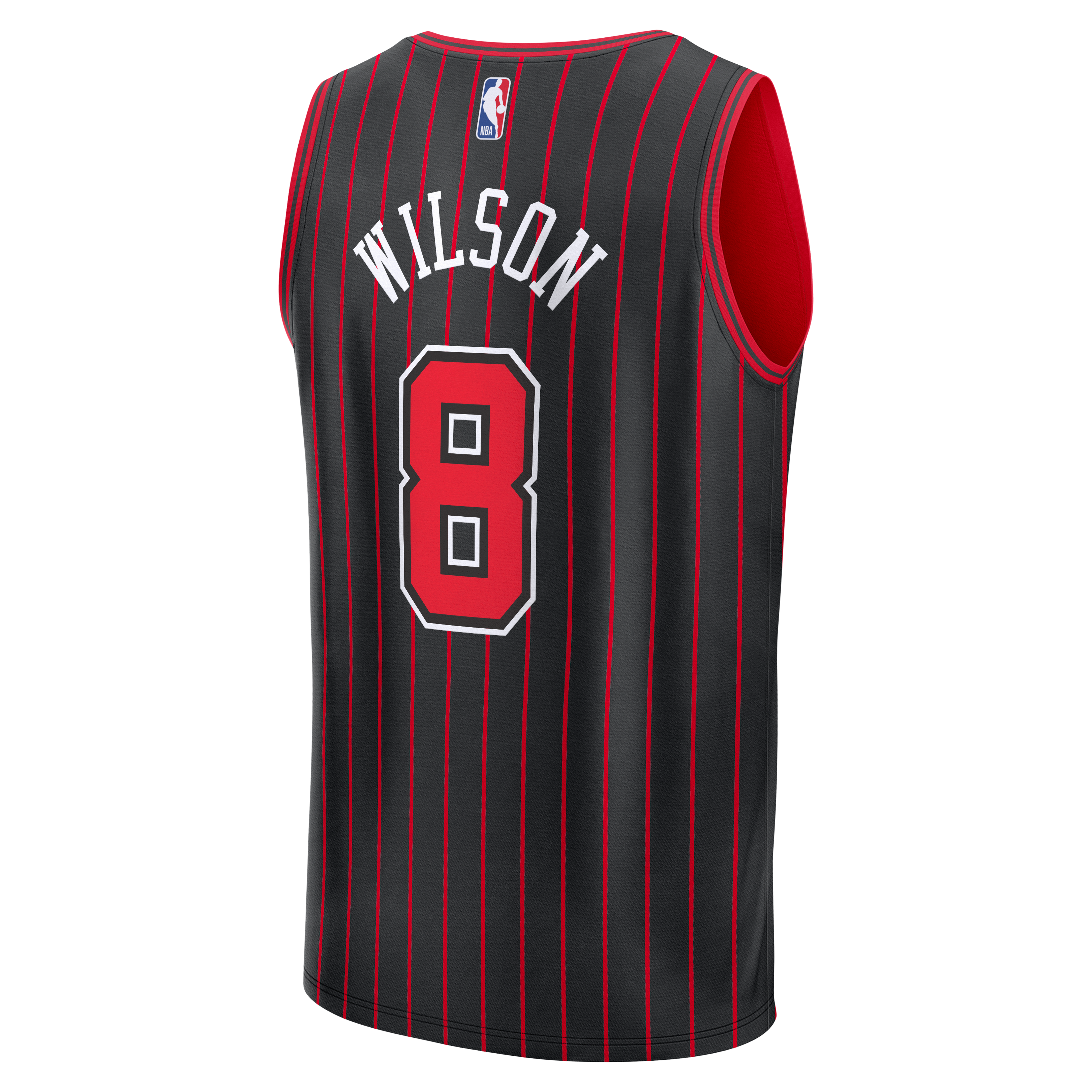 Caleb Wilson Chicago Bulls Statement Edition Jersey Black NBA Youth Fan Wear Caleb Wilson