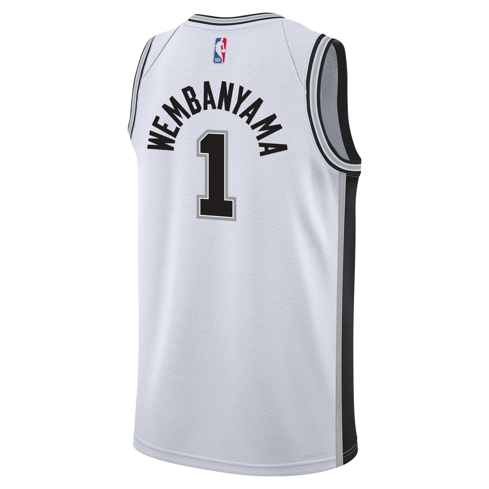 Victor Wembanyama San Antonio Spurs Swingman Jersey White NBA Youth Fan Wear Victor Wembanyama