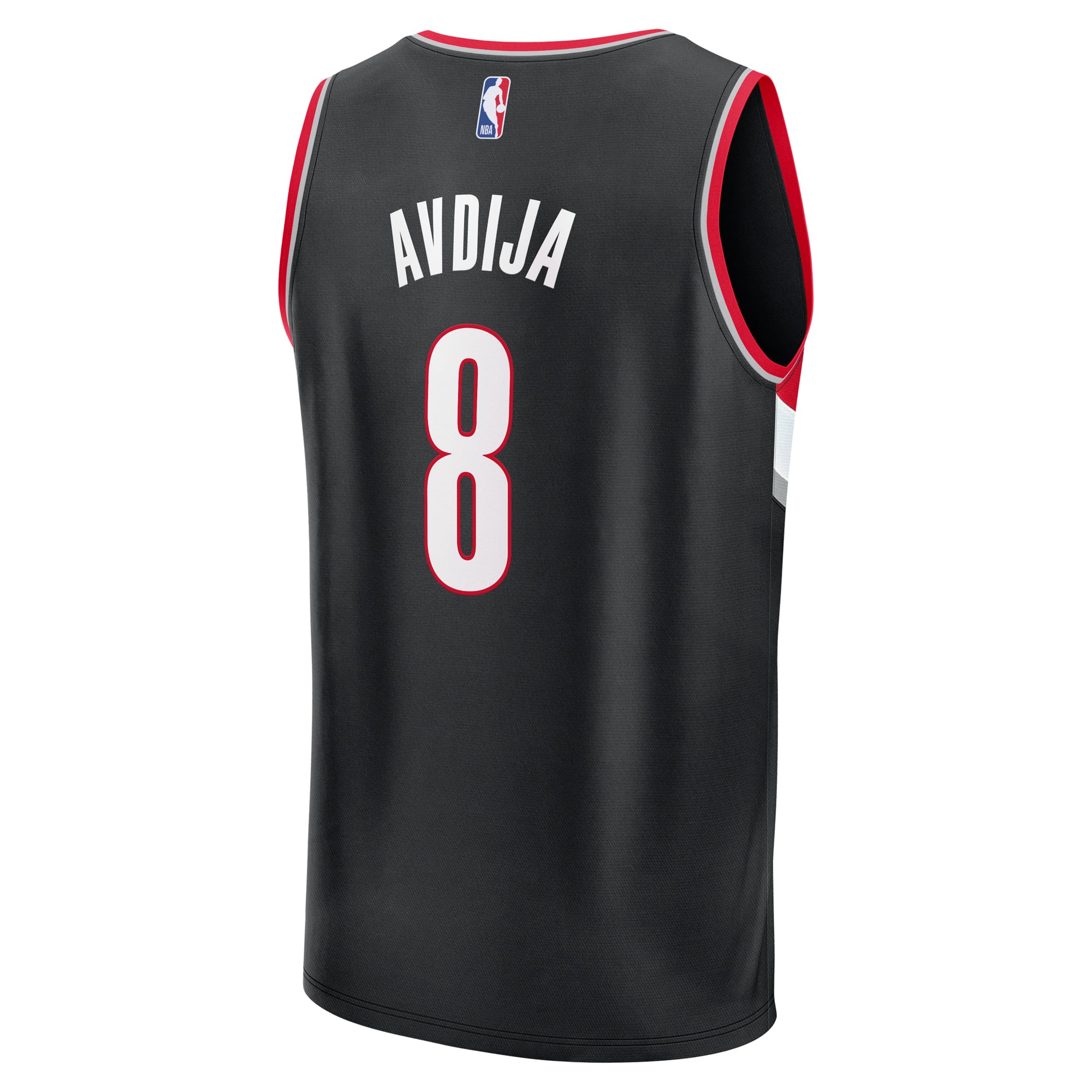 Deni Avdija Portland Trail Blazers Jersey Black NBA Men Fan Wear Deni Avdija