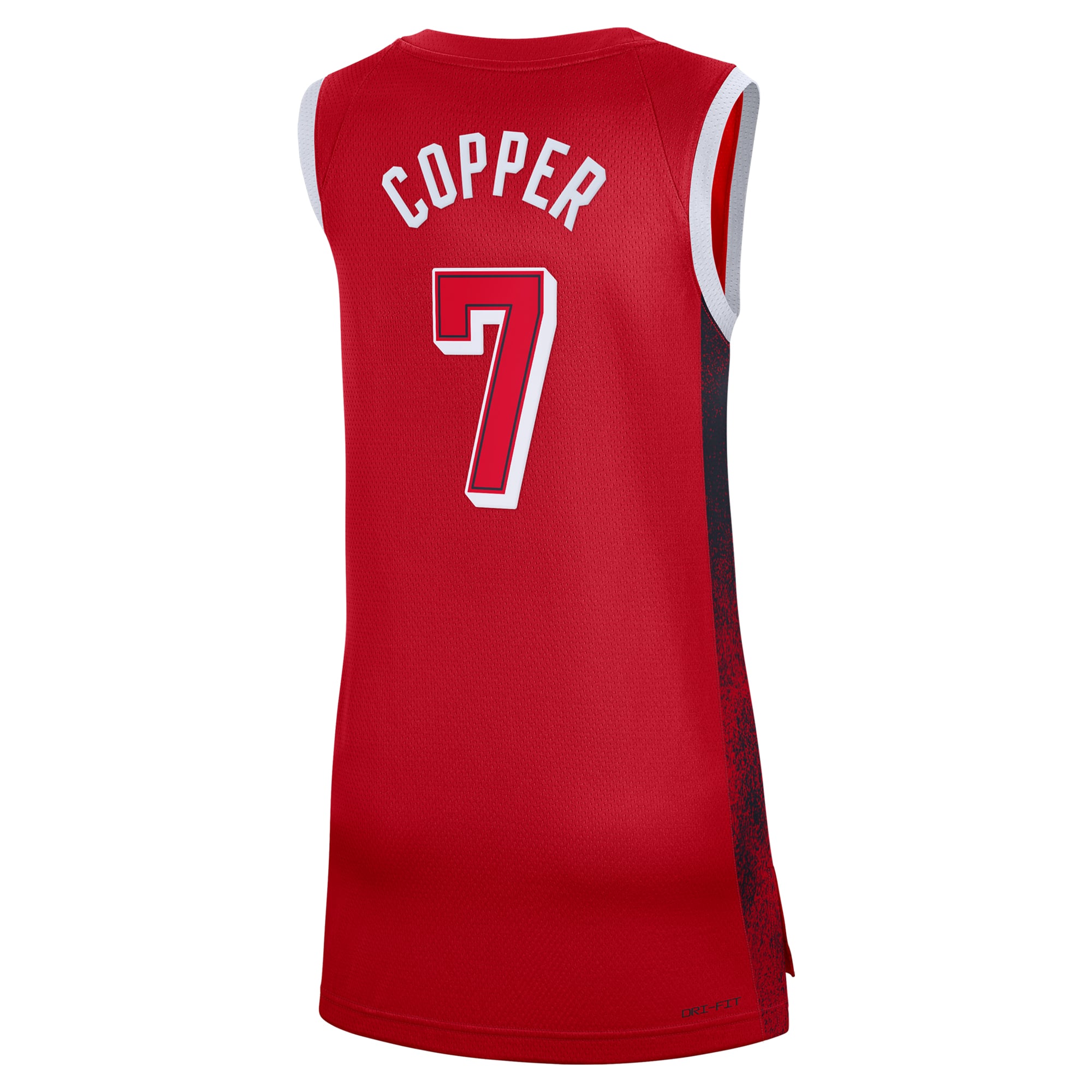 Kahleah Copper USA Jersey Red NBA Men Fan Wear