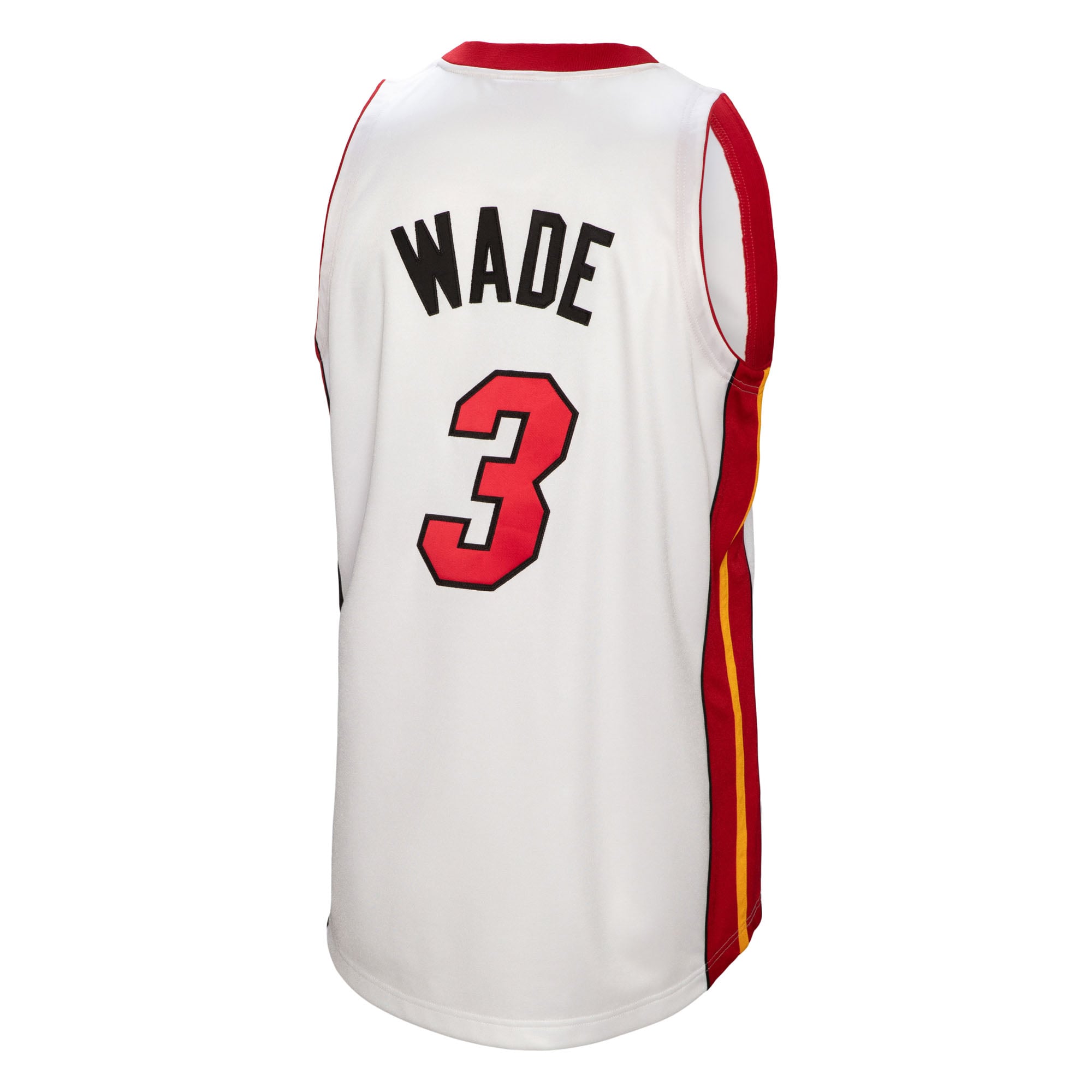 Dwyane Wade Miami Heat Jersey White NBA Youth Fan Wear Dwyane Wade
