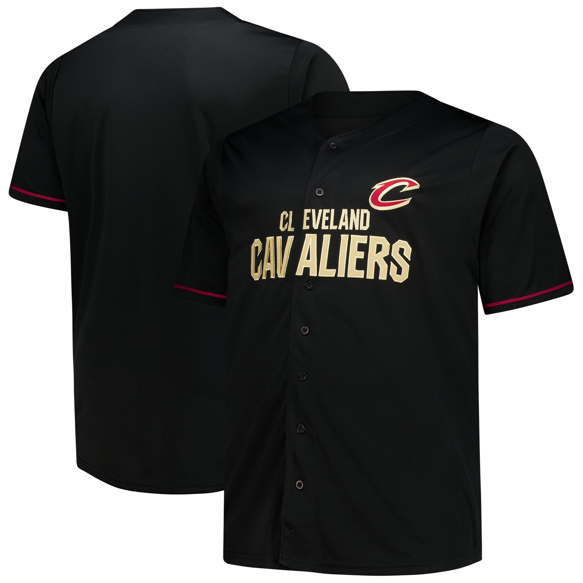 Cleveland Cavaliers Big & Tall Jersey Black NBA Men Fan Wear