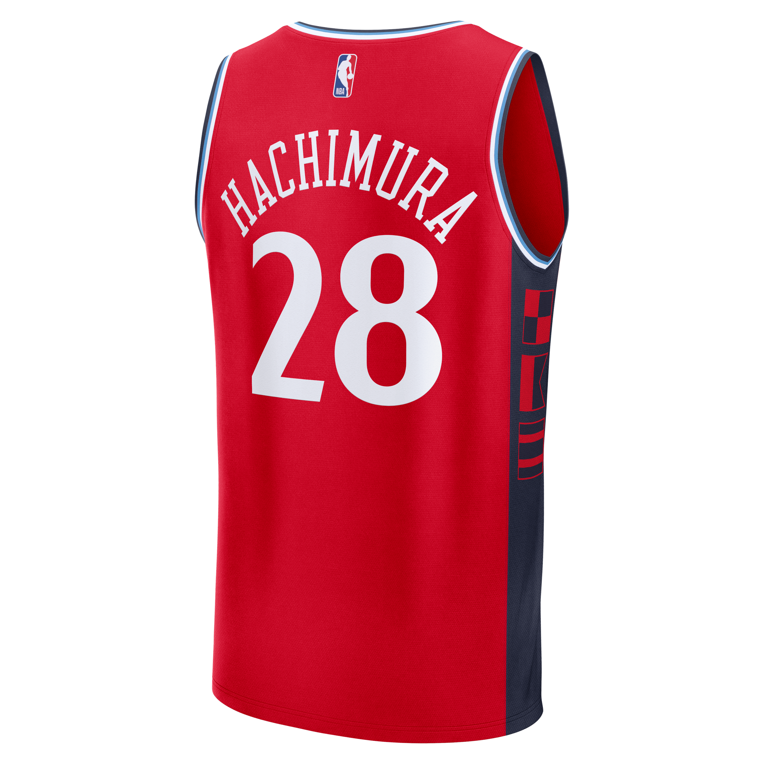 Rui Hachimura Los Angeles Clippers Jersey Red NBA Women Fan Wear