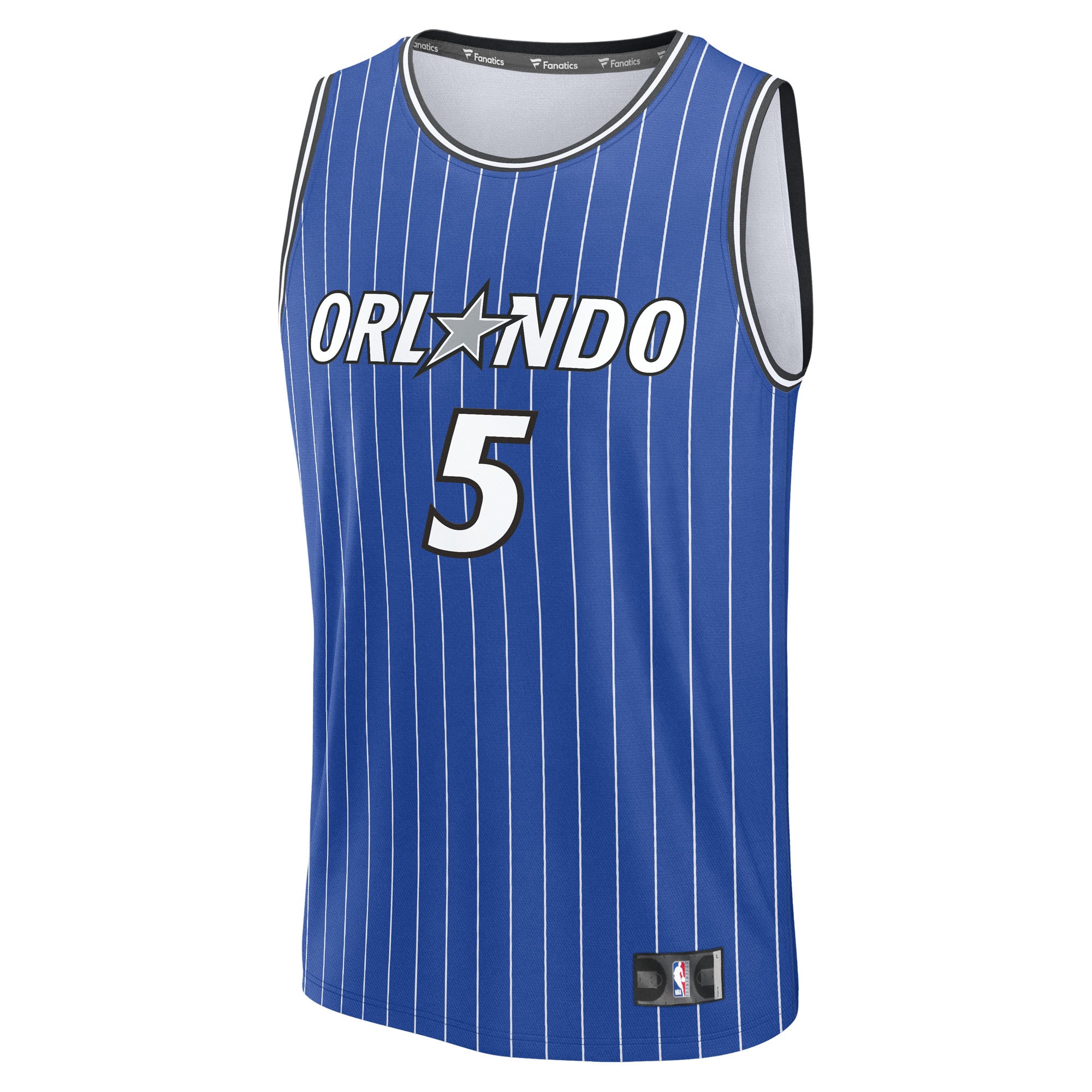 Paolo Banchero Orlando Magic Fast Break Jersey Blue NBA Men Fan Wear Paolo Banchero