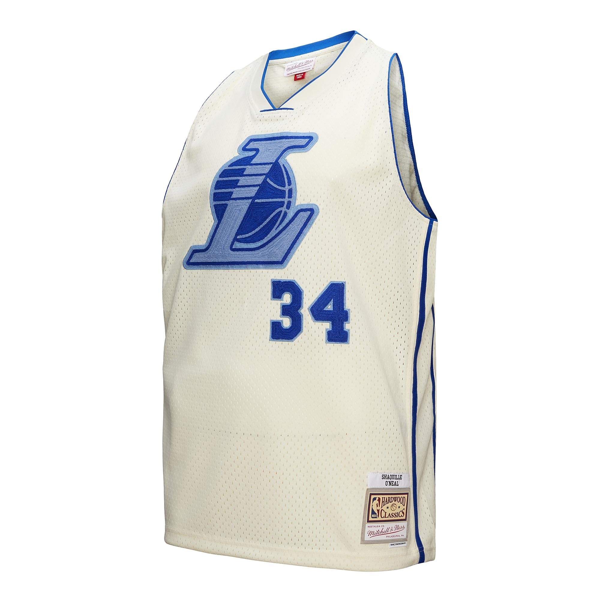 Los Angeles Lakers Jersey Cream NBA Men Fan Wear