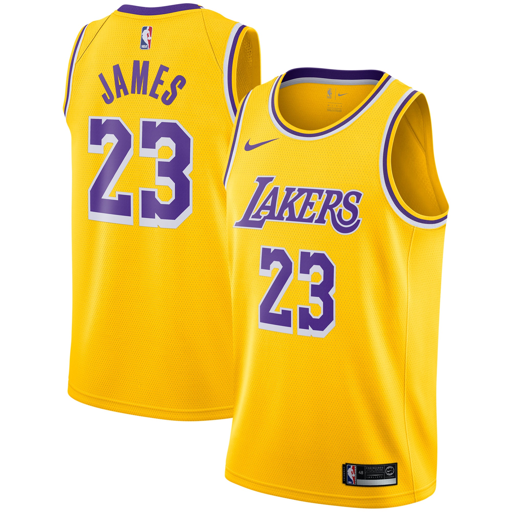 LeBron James Los Angeles Lakers Jersey NBA Women Fan Wear LeBron James