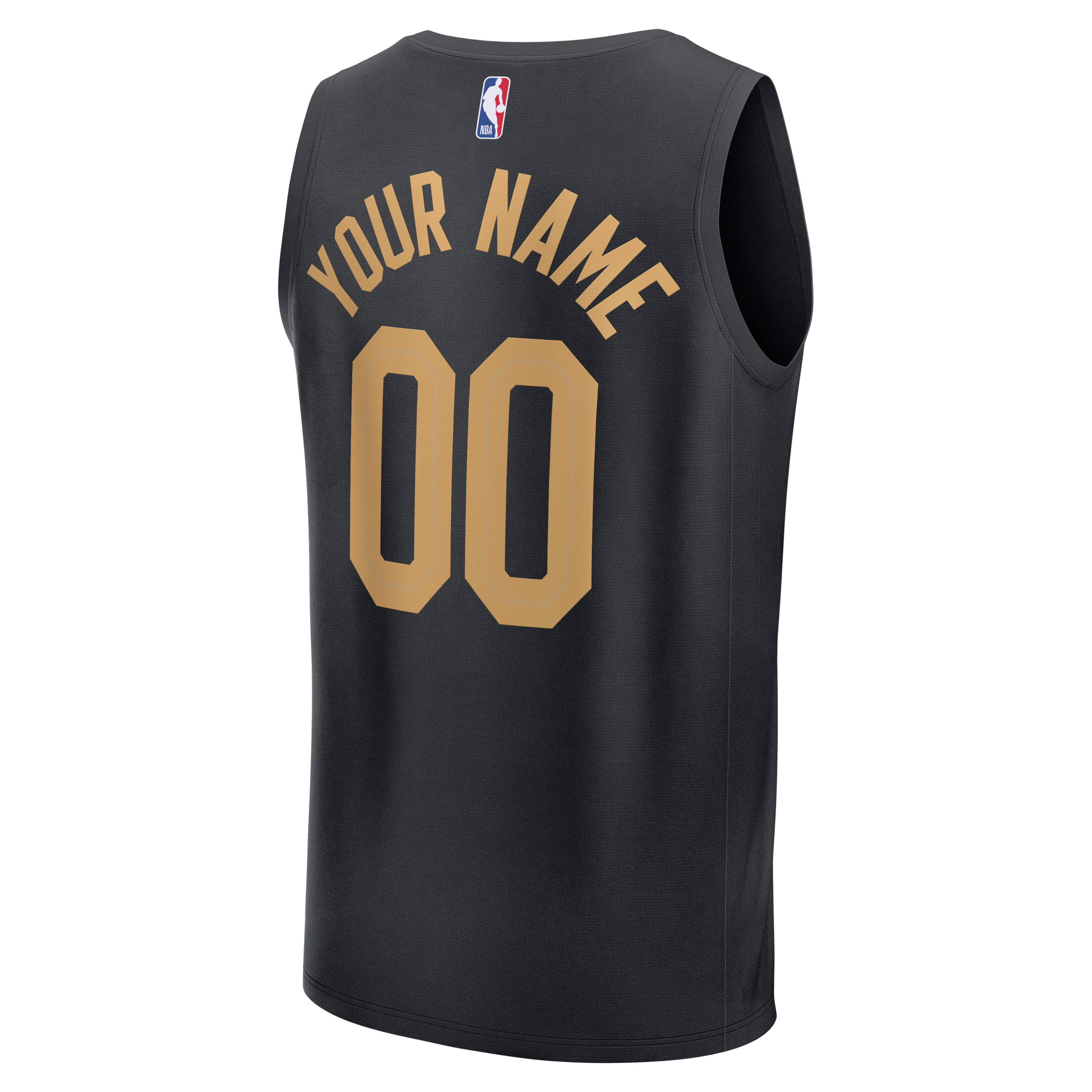 Cleveland Cavaliers Fast Break Jersey Black NBA Women Fan Wear Custom Number