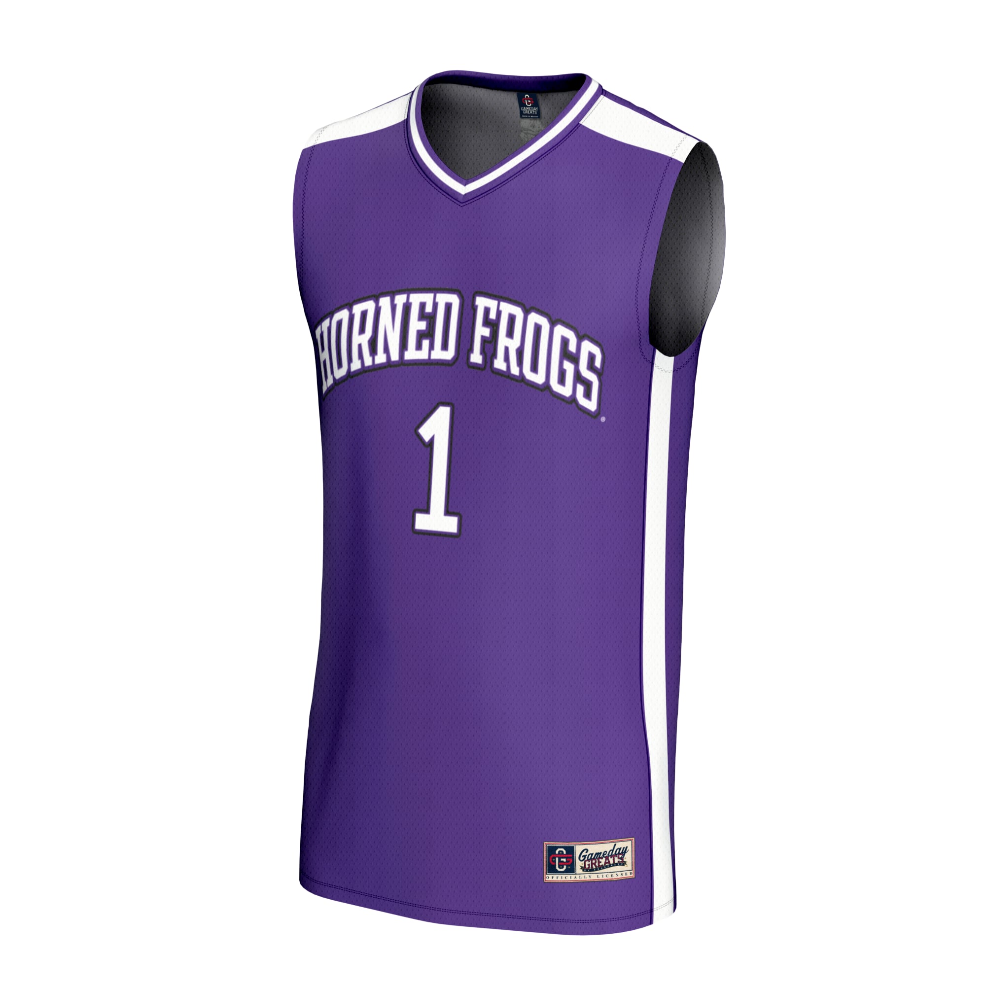TCU Horned Frogs NBA Jersey Purple NBA Women Fan Wear TCU Horned Frogs