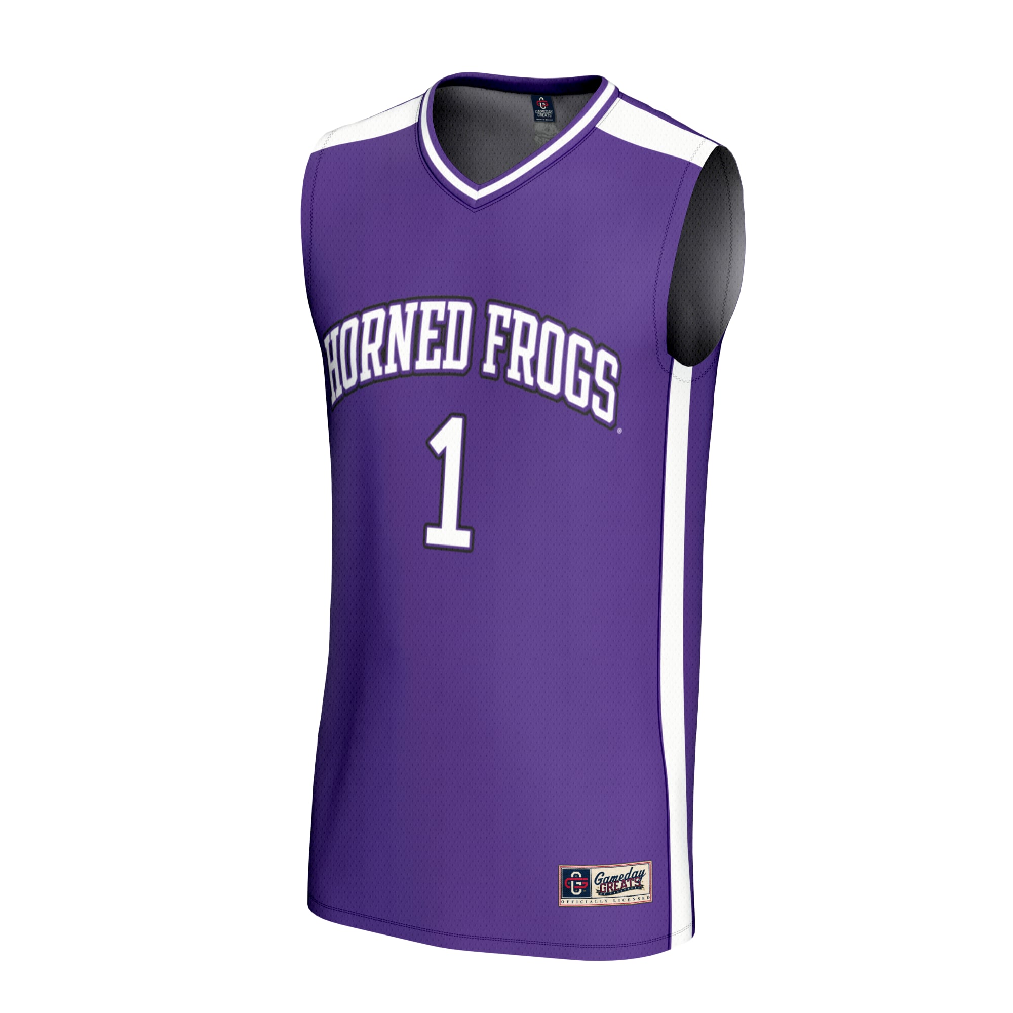 TCU Horned Frogs NBA Jersey Purple NBA Women Fan Wear