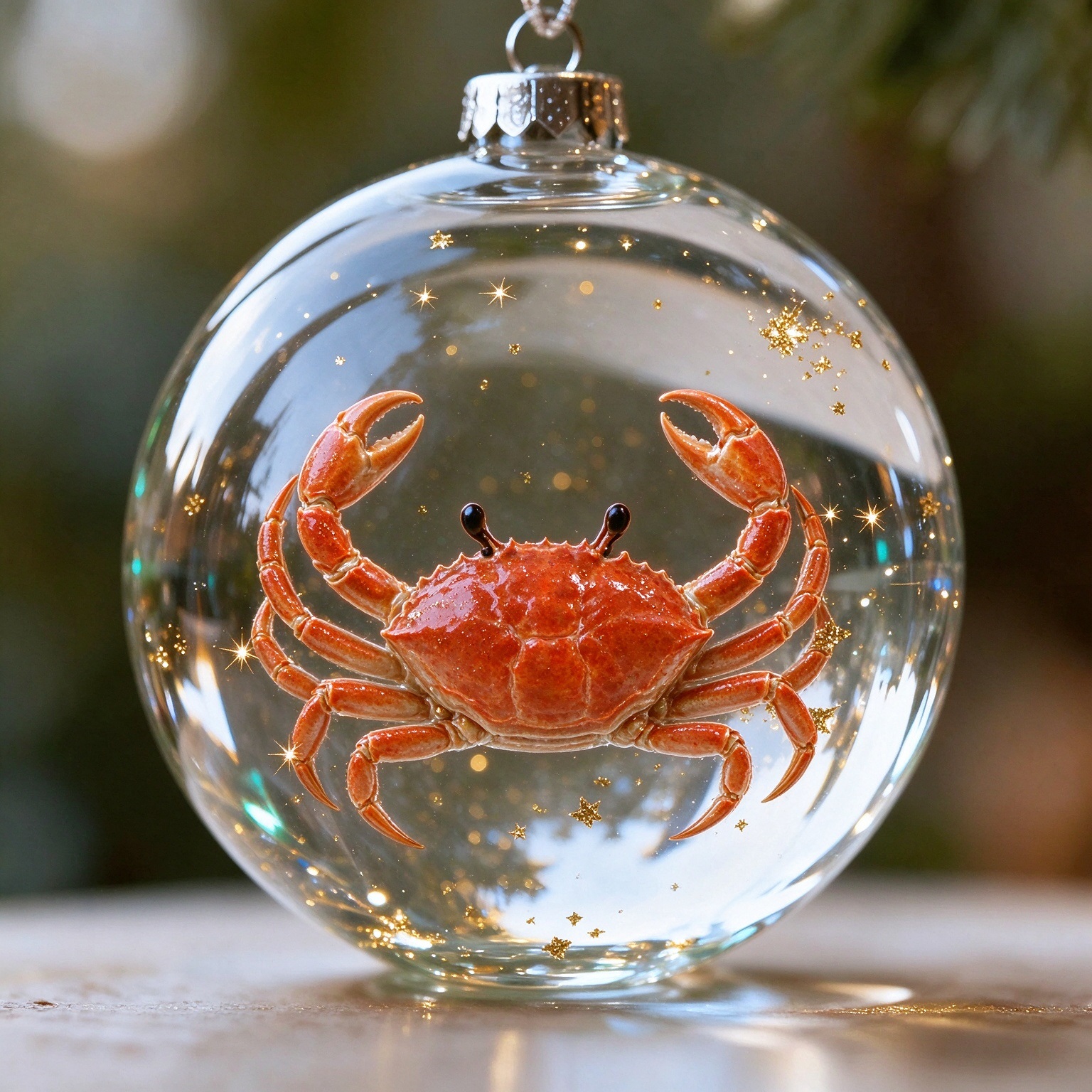 ⏳ Last Day 49% OFF –Nordiston™ 3D Ocean Wonders Glass Christmas Ornaments