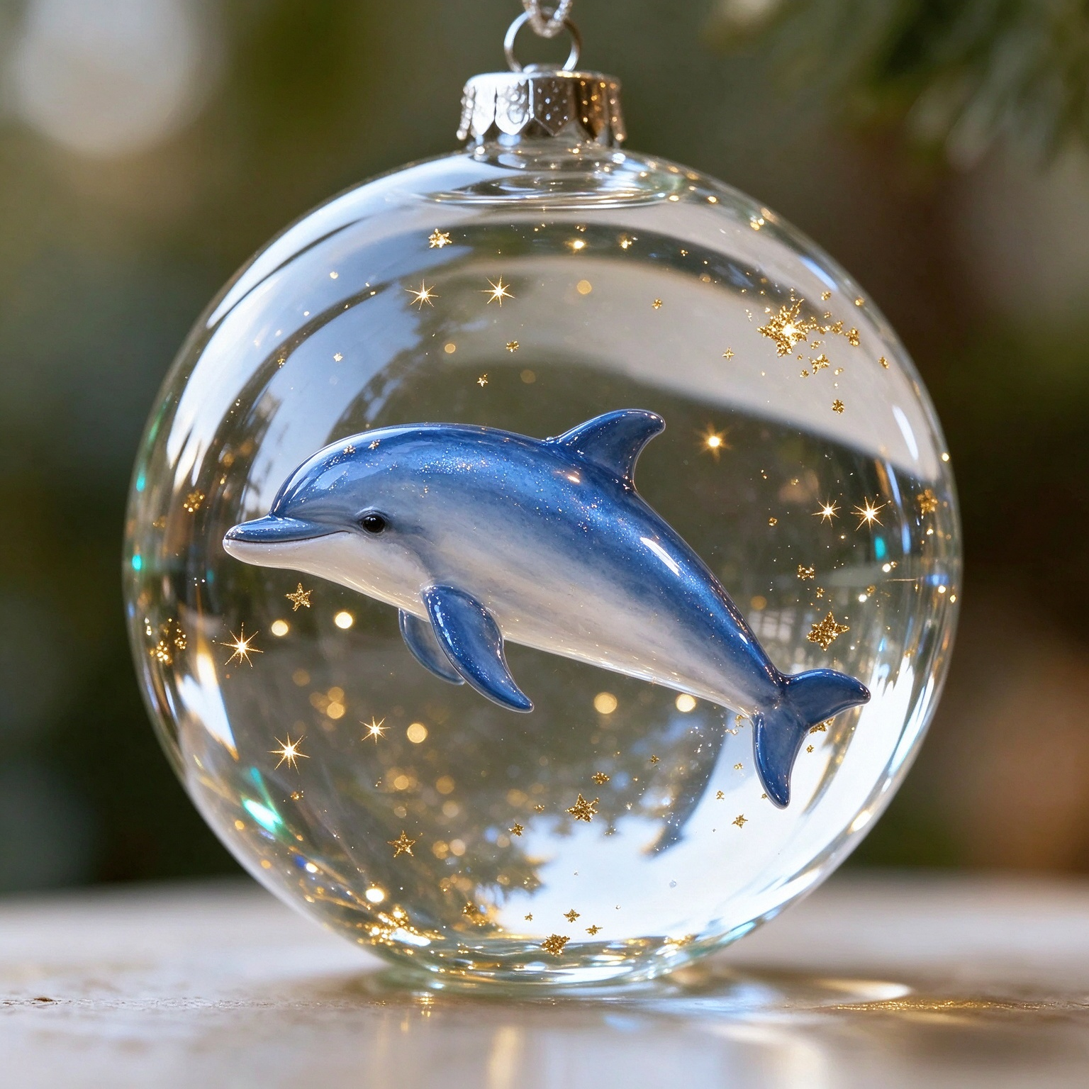 ⏳ Last Day 49% OFF –Nordiston™ 3D Ocean Wonders Glass Christmas Ornaments