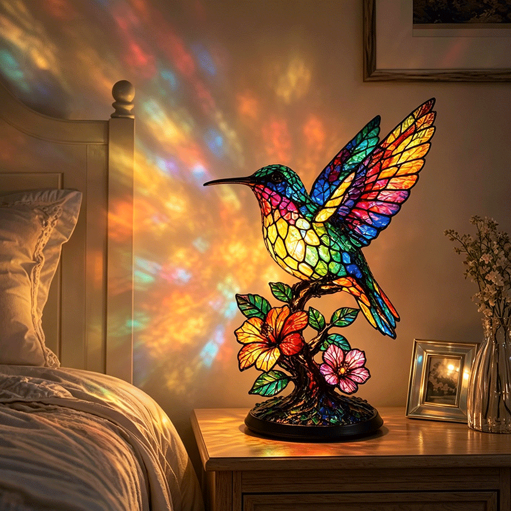 NORDISTON | Animated lamp glow in a living room