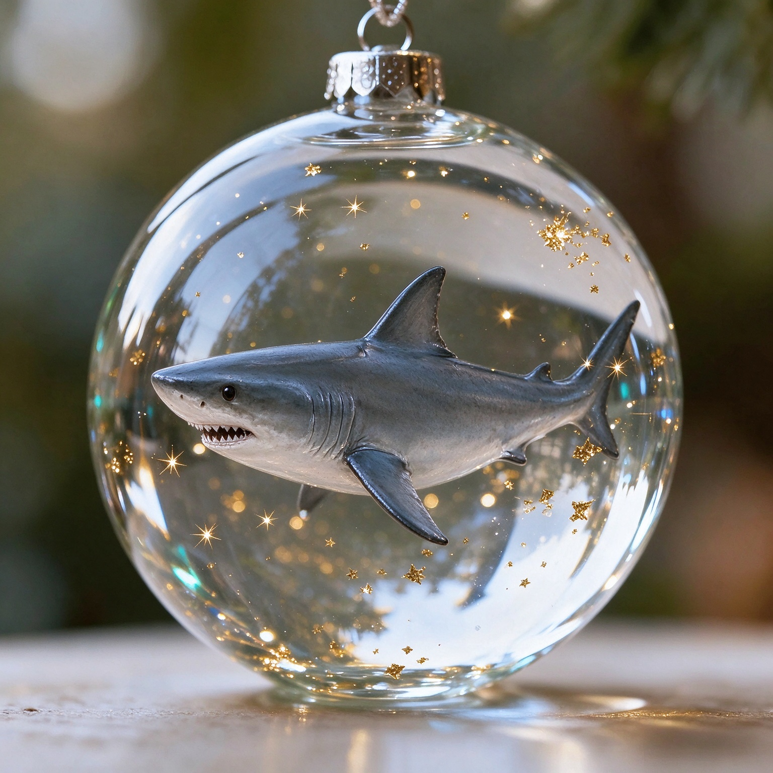 ⏳ Last Day 49% OFF –Nordiston™ 3D Ocean Wonders Glass Christmas Ornaments