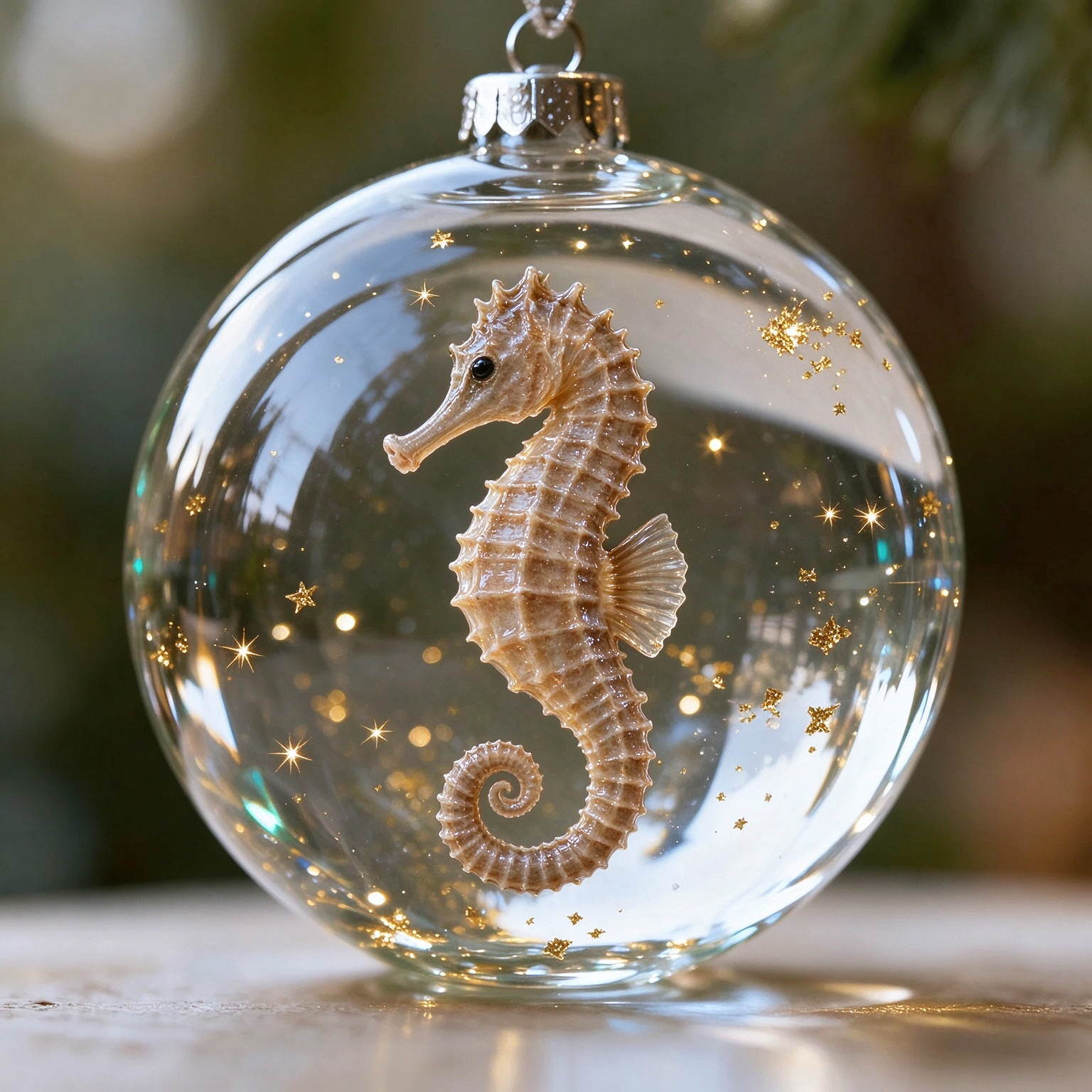 ⏳ Last Day 49% OFF –Nordiston™ 3D Ocean Wonders Glass Christmas Ornaments