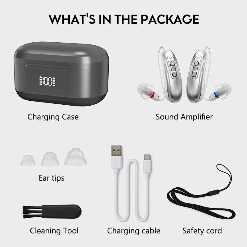 Audelvia RIC Rechargeable Sound Amplifier