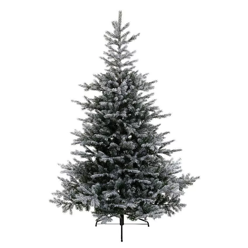 Sapin de Noël artificiel enneigé Mont-Blanc – 210 cm, vert