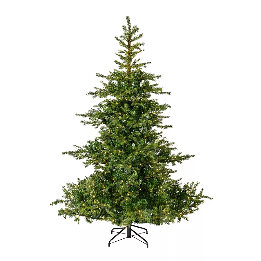 Sapin de Noël artificiel lumineux Alpine – 180 cm, 400 LED blanc chaud