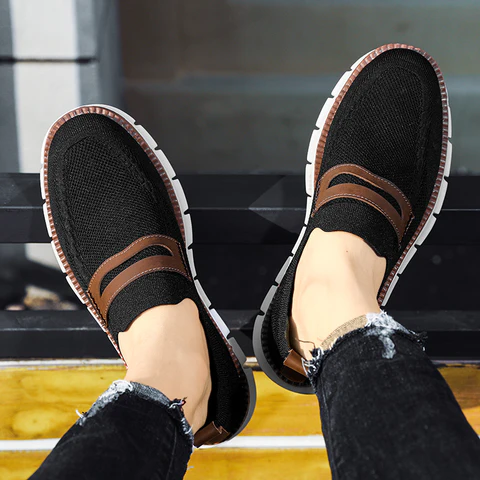 Retro lightweight and comfortable orthopedic shoes