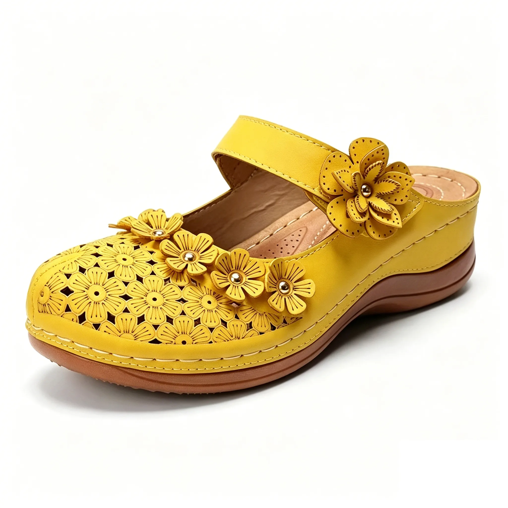 Women Comfortable Vintage Wedges Orthopedic Sandals