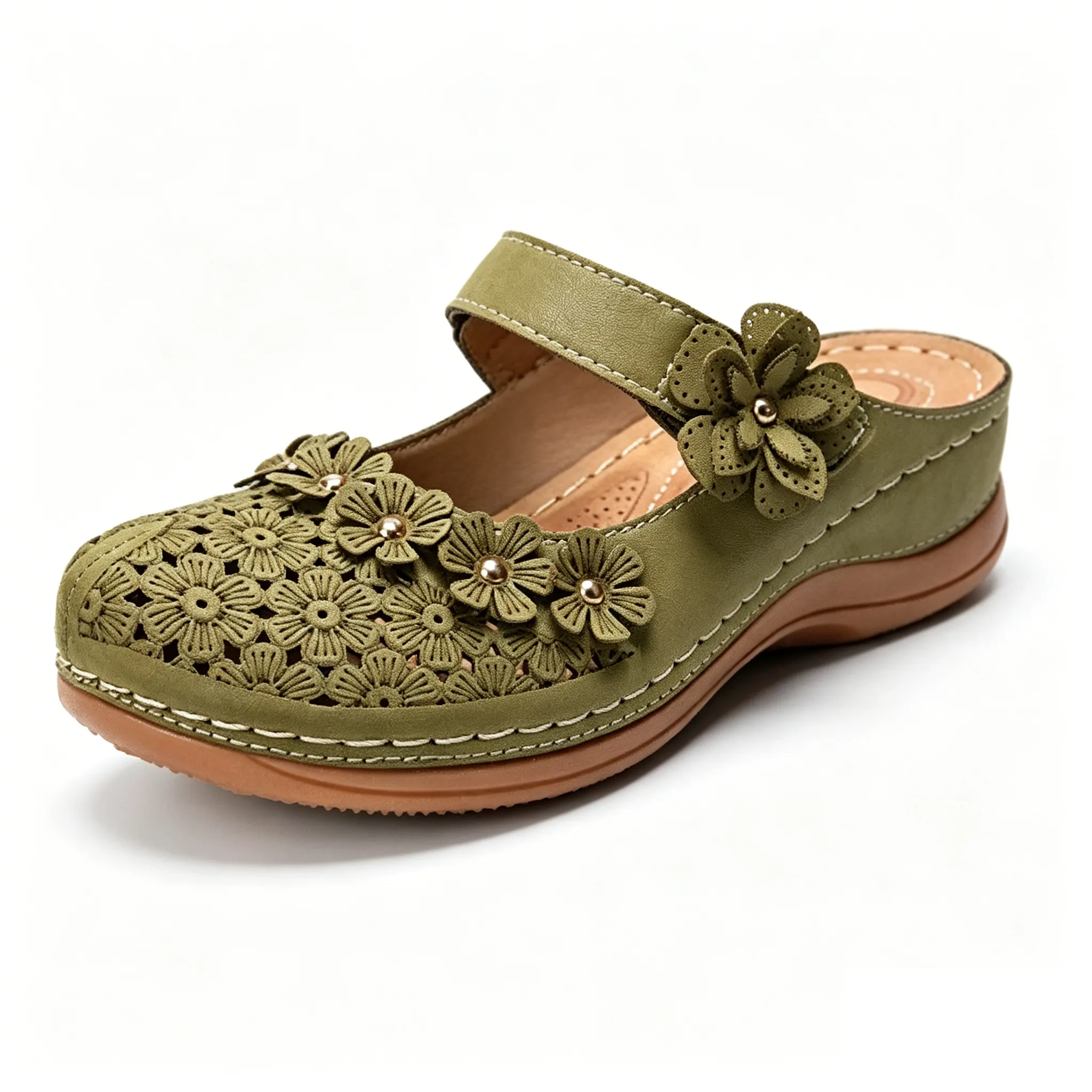 Women Comfortable Vintage Wedges Orthopedic Sandals