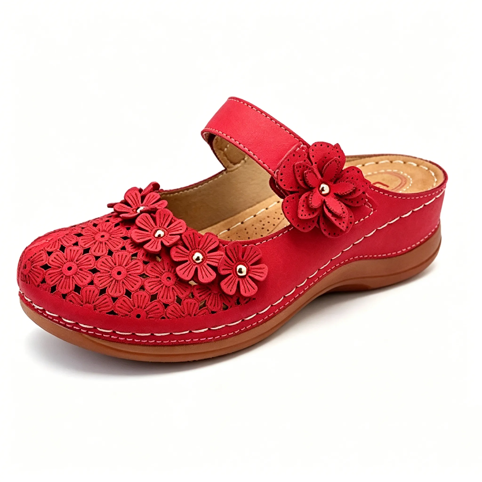 Women Comfortable Vintage Wedges Orthopedic Sandals