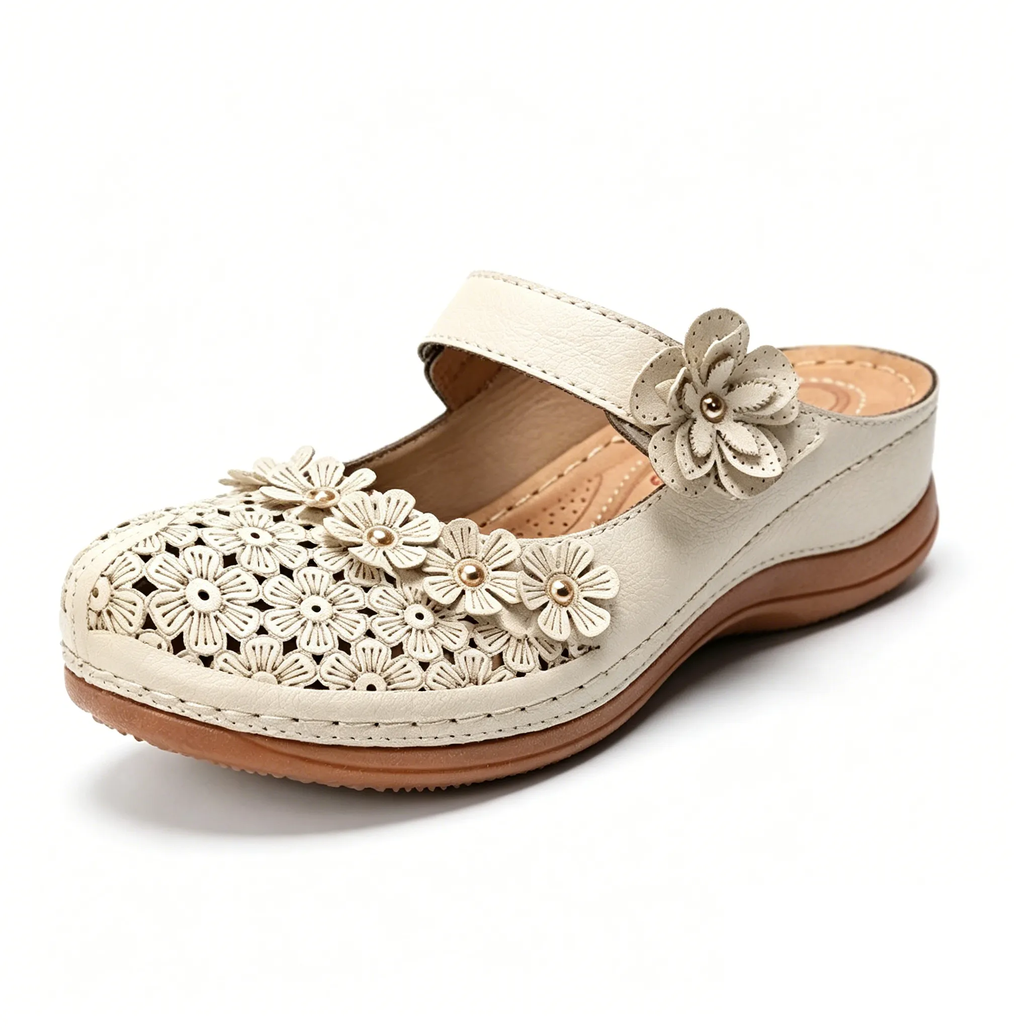 Women Comfortable Vintage Wedges Orthopedic Sandals