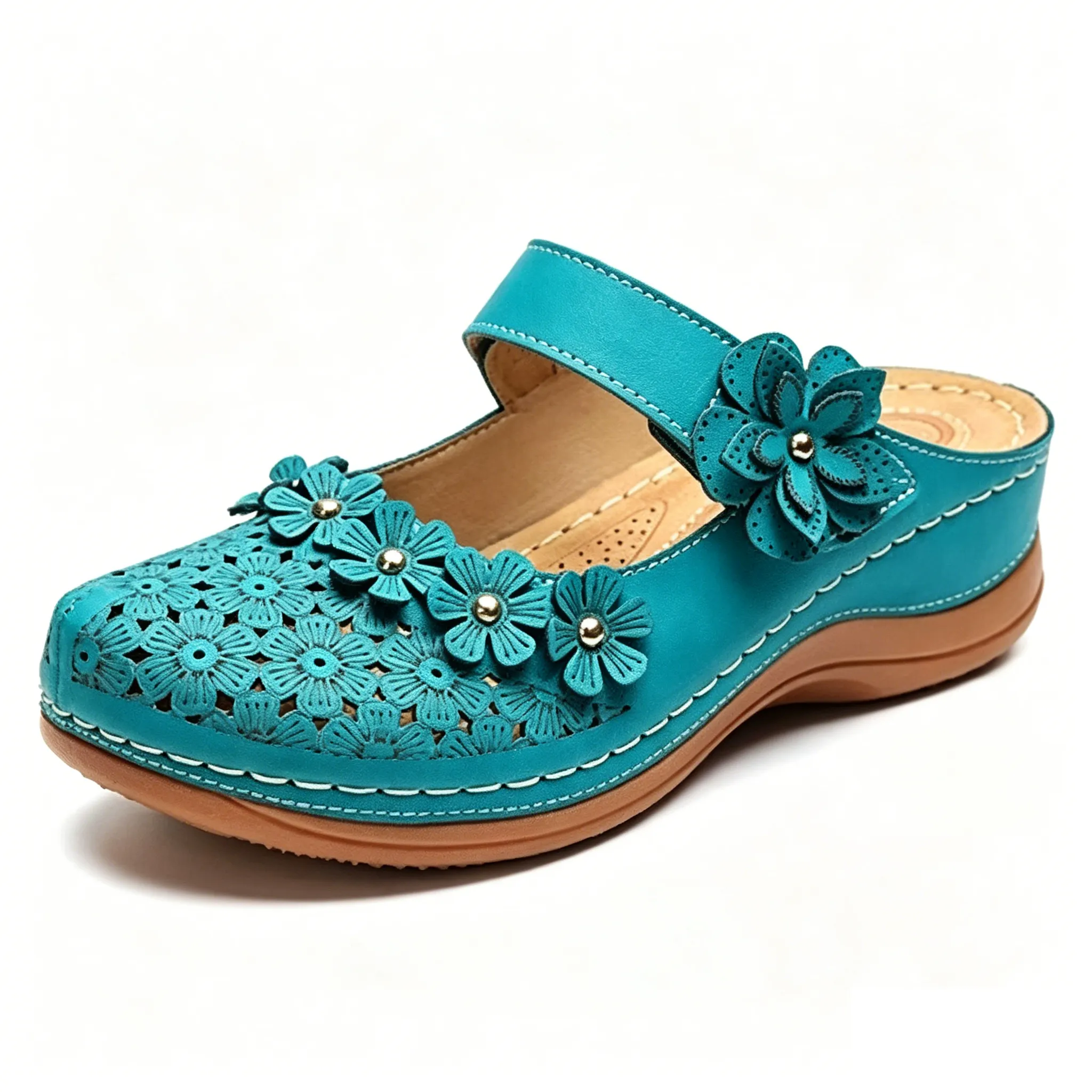 Women Comfortable Vintage Wedges Orthopedic Sandals