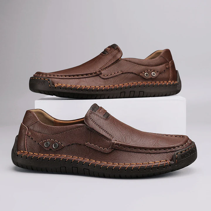 ⏰Promotion - 50% OFF🔥 Men’s Slip-On Loafers – Handcrafted with Arch Support