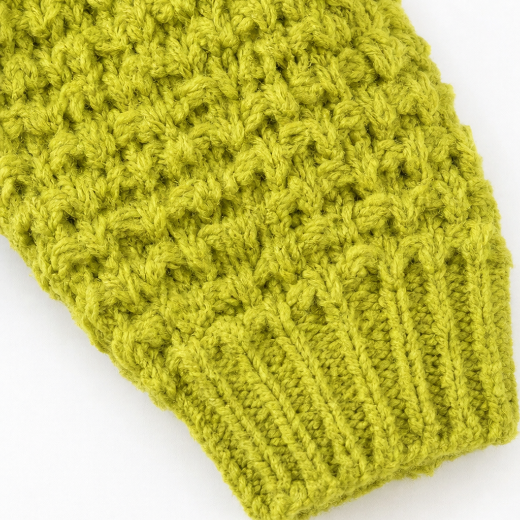 Recent New Products – Chunky Knit Crossover V-Neck Sweater