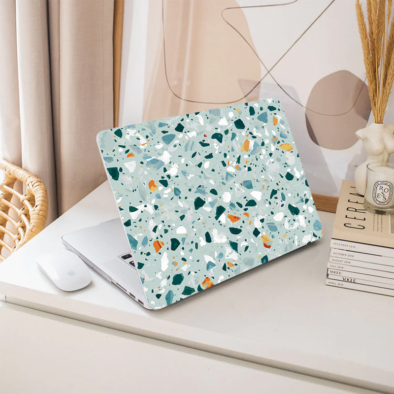Cyan Porcelain Macbook Case-BELKCASE