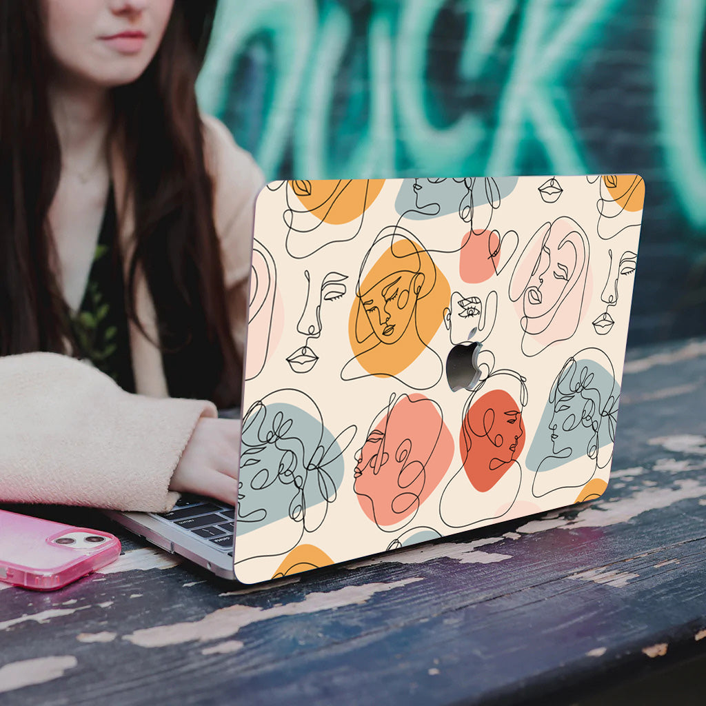 Human Face Macbook Case-BELKCASE
