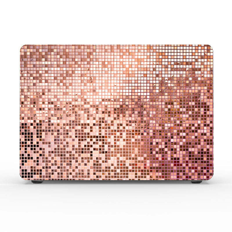 Rose Gold Square Macbook Case-BELKCASE