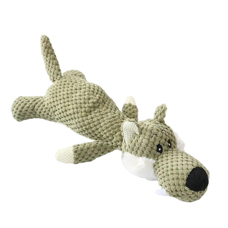 Indestructible Plush Dog Toy